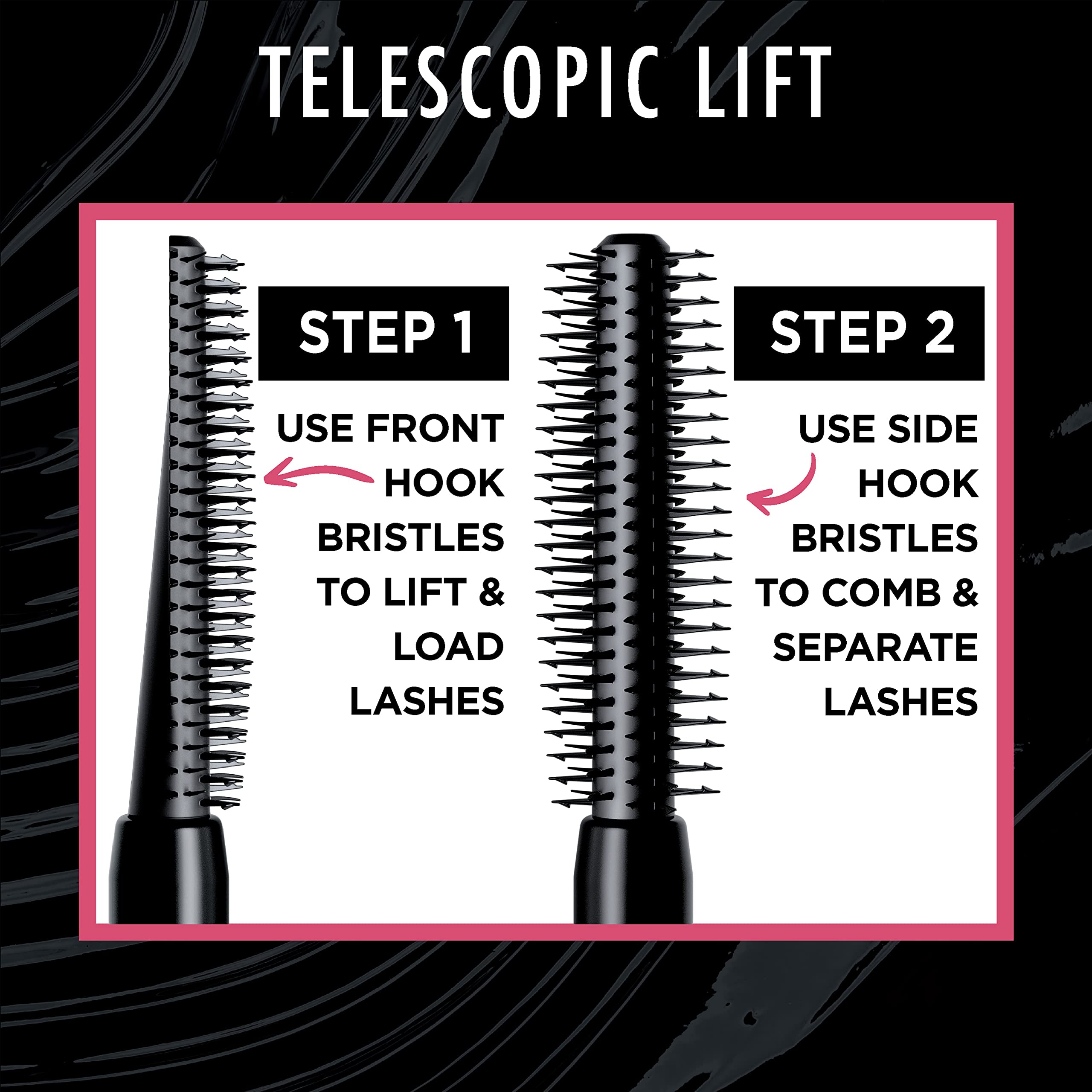 Foto 7 pulgar | Máscara L'oréal Paris Con Elevador Telescópico, Lavable, 10 Ml, Negra - Venta Internacional.