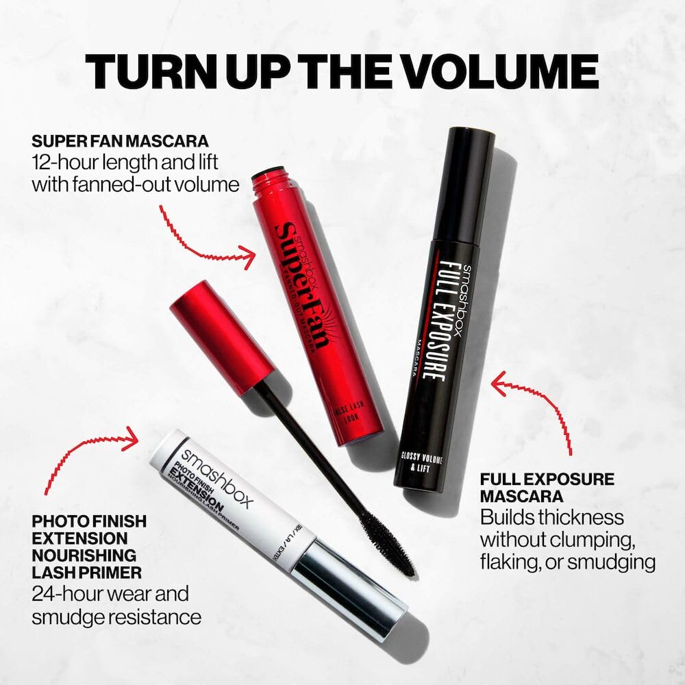 Foto 4 | Máscara Smashbox Full Exposure Lash, Voluminizadora, Color Negro Azabache - Venta Internacional.