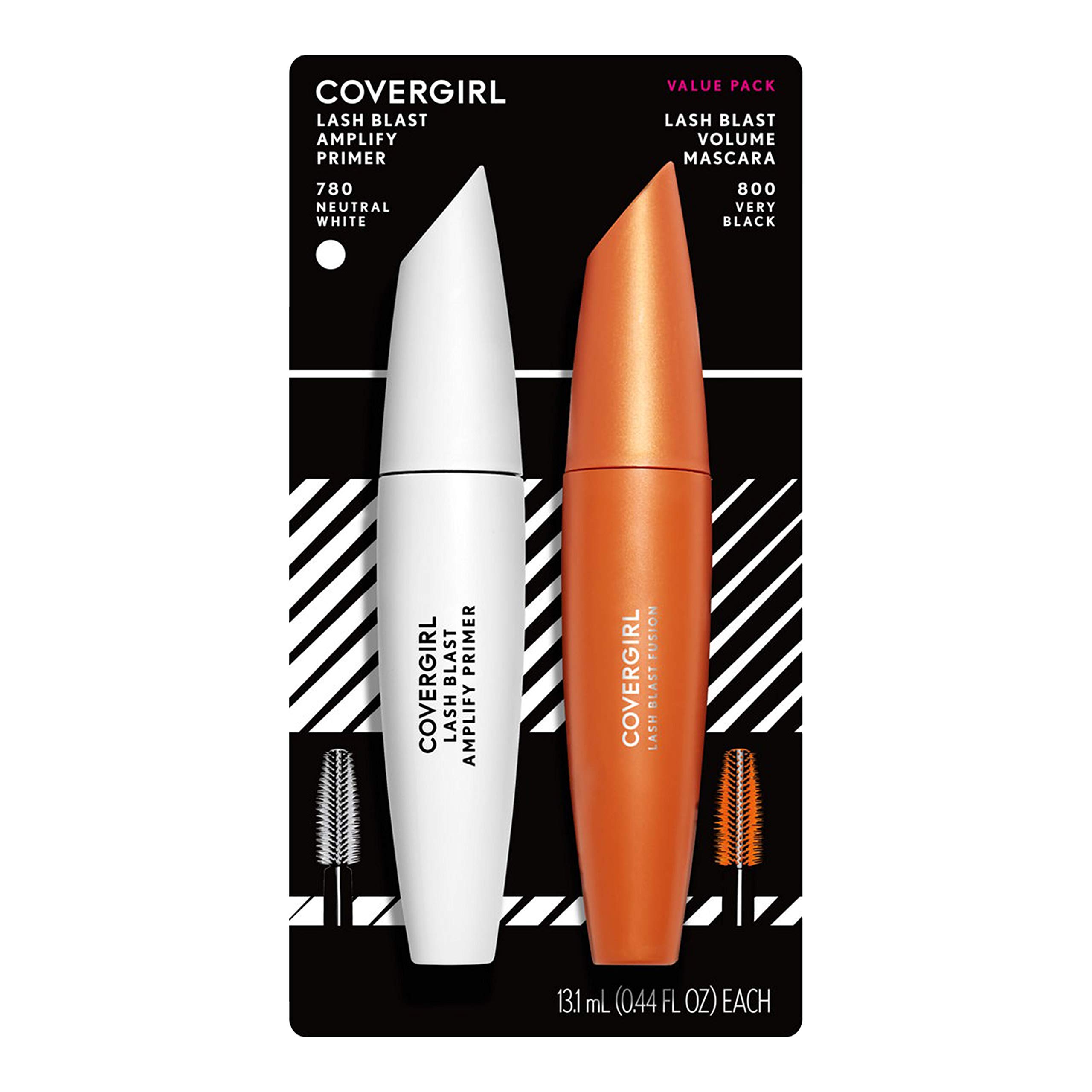 Foto 2 pulgar | Paquete Económico De Máscara Y Prebase Para Pestañas Covergirl Lashblast - Venta Internacional.