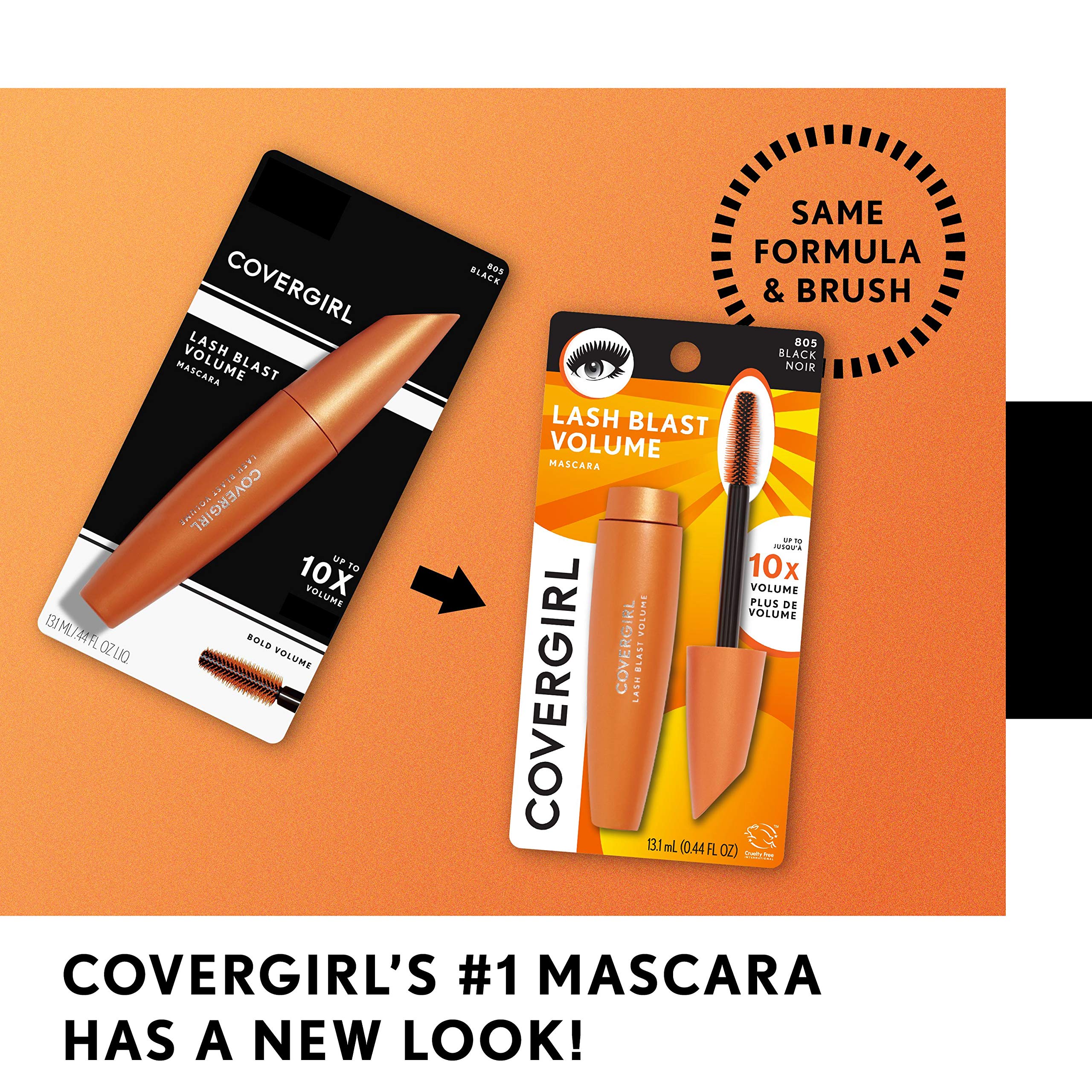 Foto 7 | Paquete Económico De Máscara Y Prebase Para Pestañas Covergirl Lashblast - Venta Internacional.