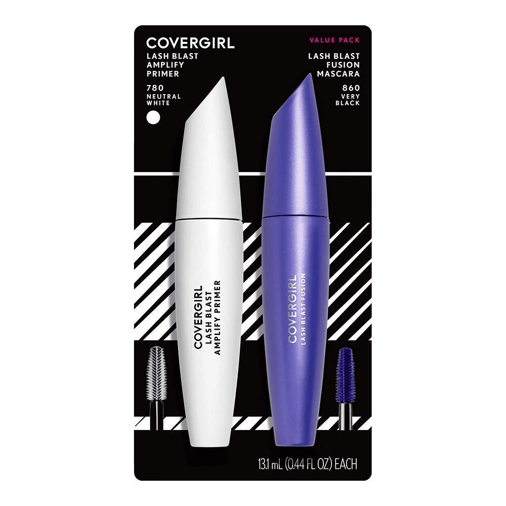 Foto 2 pulgar | Paquete De Prebase Para Pestañas Y Rímel Covergirl Lash Blast Fusion - Venta Internacional.