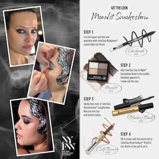 Foto 2 | Máscara Revlon Colorstay Xtensionnaire 203 Negro Marrón - Venta Internacional.