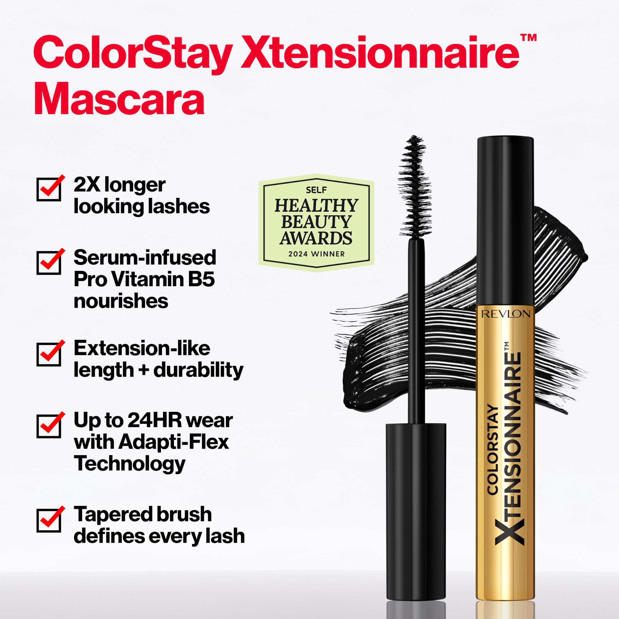 Foto 4 pulgar | Máscara Revlon Colorstay Xtensionnaire 203 Negro Marrón - Venta Internacional.