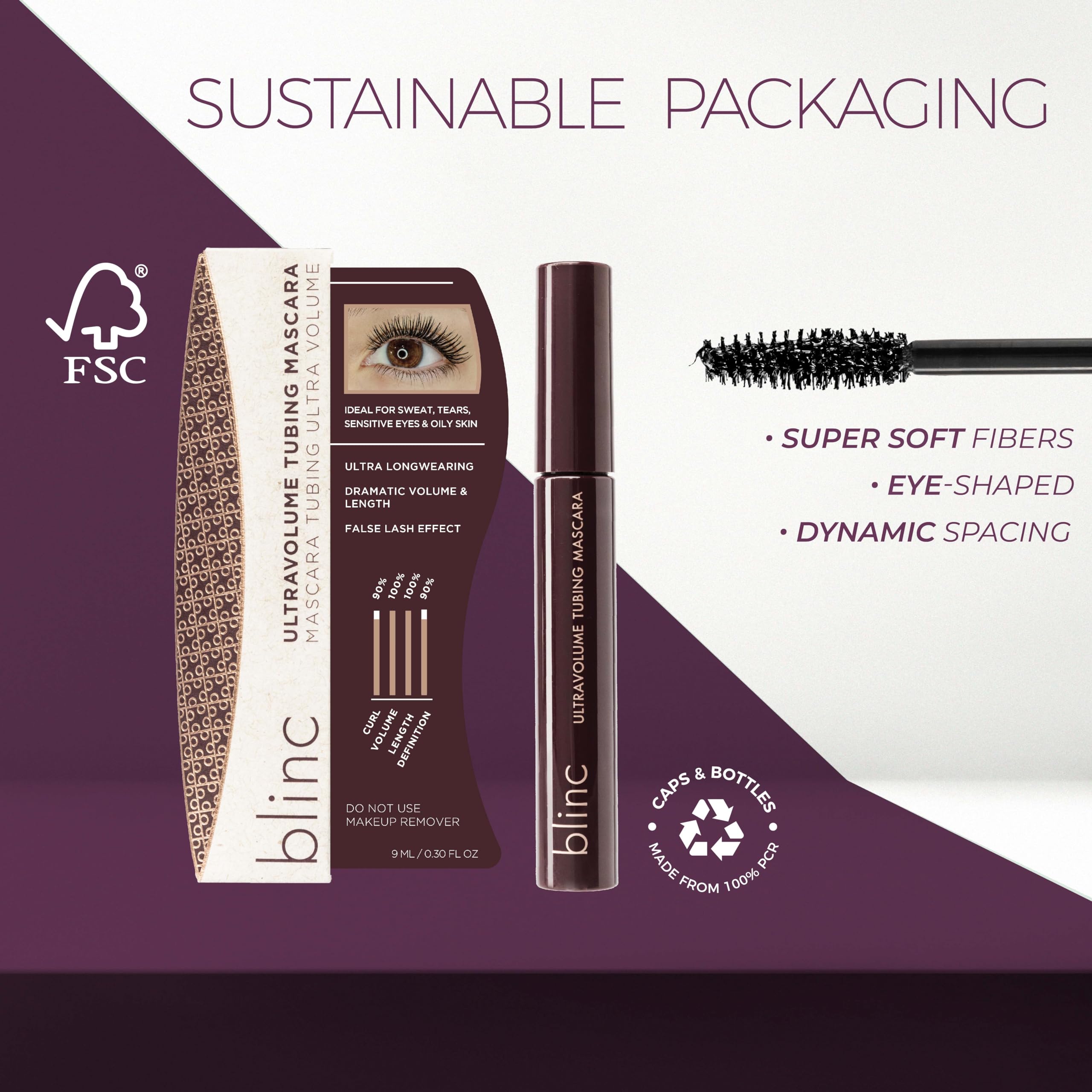 Foto 6 pulgar | Mascara Blinc Ultravolume Tubing, Voluminizadora Y Alargadora - Venta Internacional.