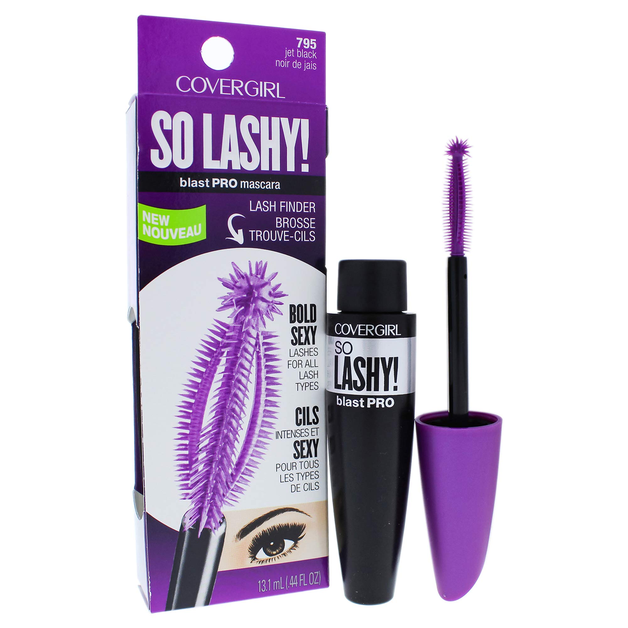 Máscara Covergirl So Lashy! Blastpro Jet Black, 13,1 Ml - Venta Internacional.