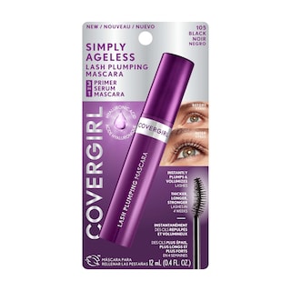 Foto 3 | Máscara Covergirl Simply Ageless Lash Pluping Black - Venta Internacional.