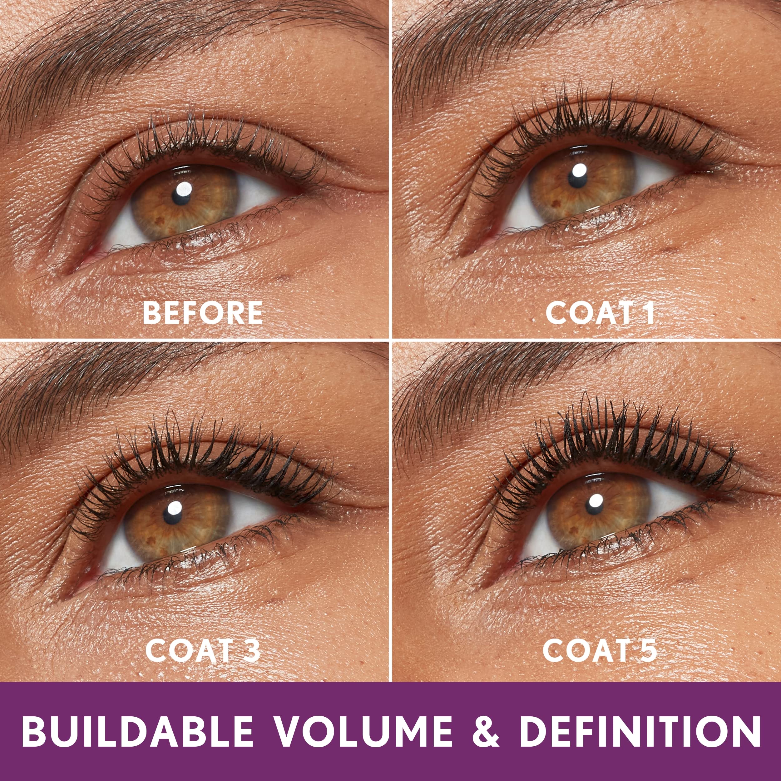 Foto 7 pulgar | Máscara Covergirl Simply Ageless Lash Pluping Black - Venta Internacional.