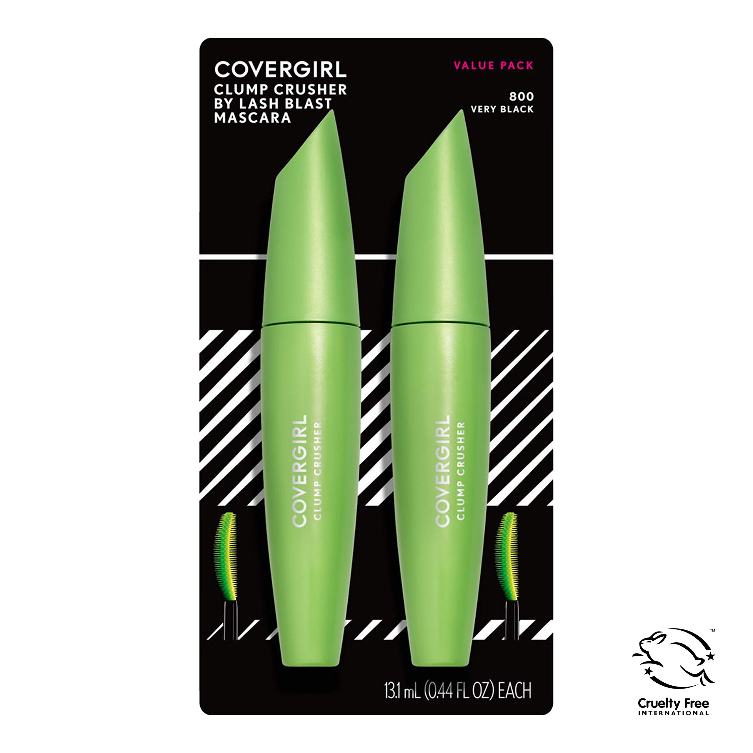 Foto 4 pulgar | Máscara Covergirl Lash Blast Grump Crusher, Muy Negra, 13 Ml, 2 Unidades - Venta Internacional.