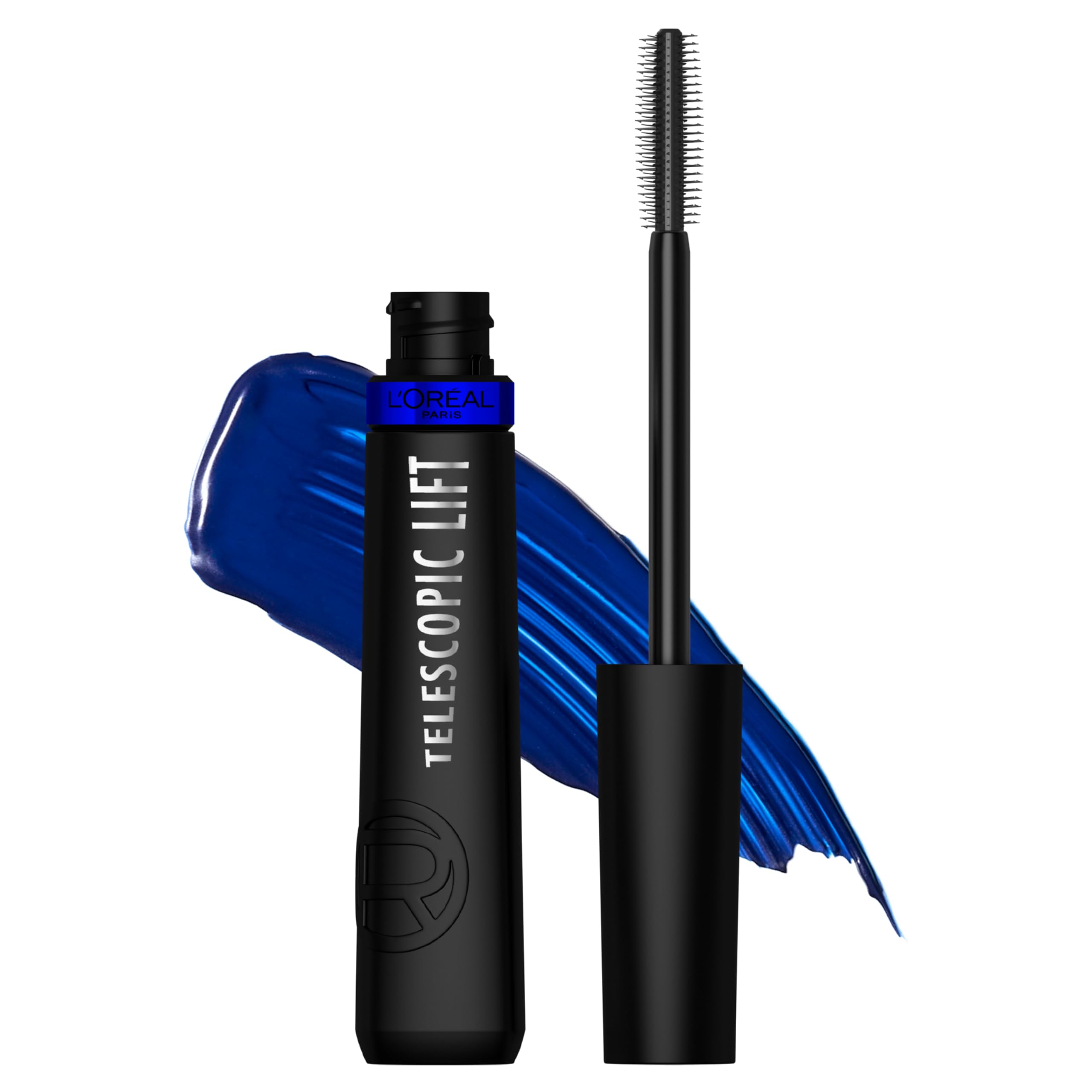 Máscara Alargadora Telescópica L'oréal Paris, 10 Ml, Color Azul Estelar - Venta Internacional.