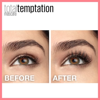 Foto 2 | Máscara Maybelline New York Total Temptation, Lavable, 8 Ml - Venta Internacional.