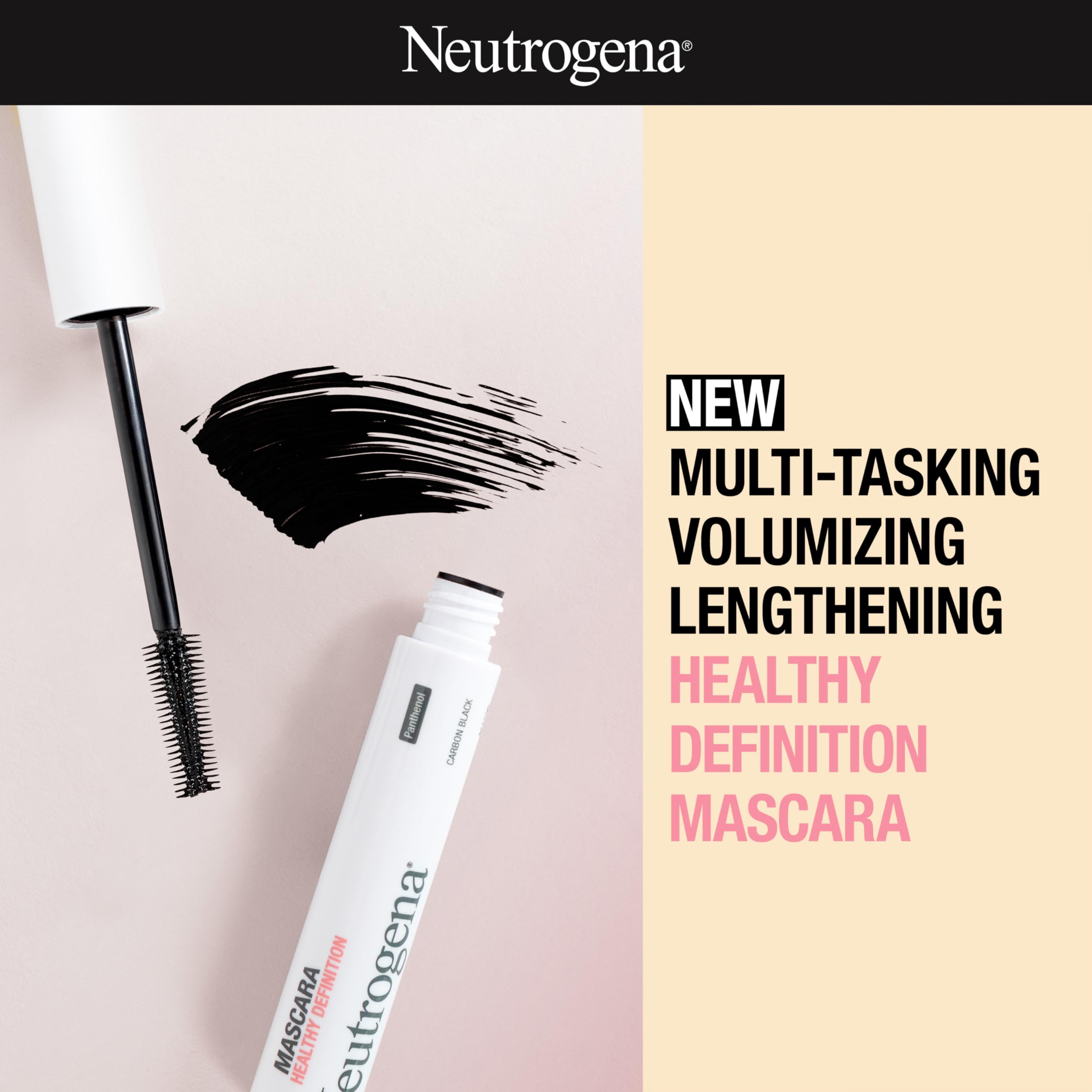 Foto 3 pulgar | Máscara Neutrogena Healthy Definition Carbon Black 8 Ml - Venta Internacional.