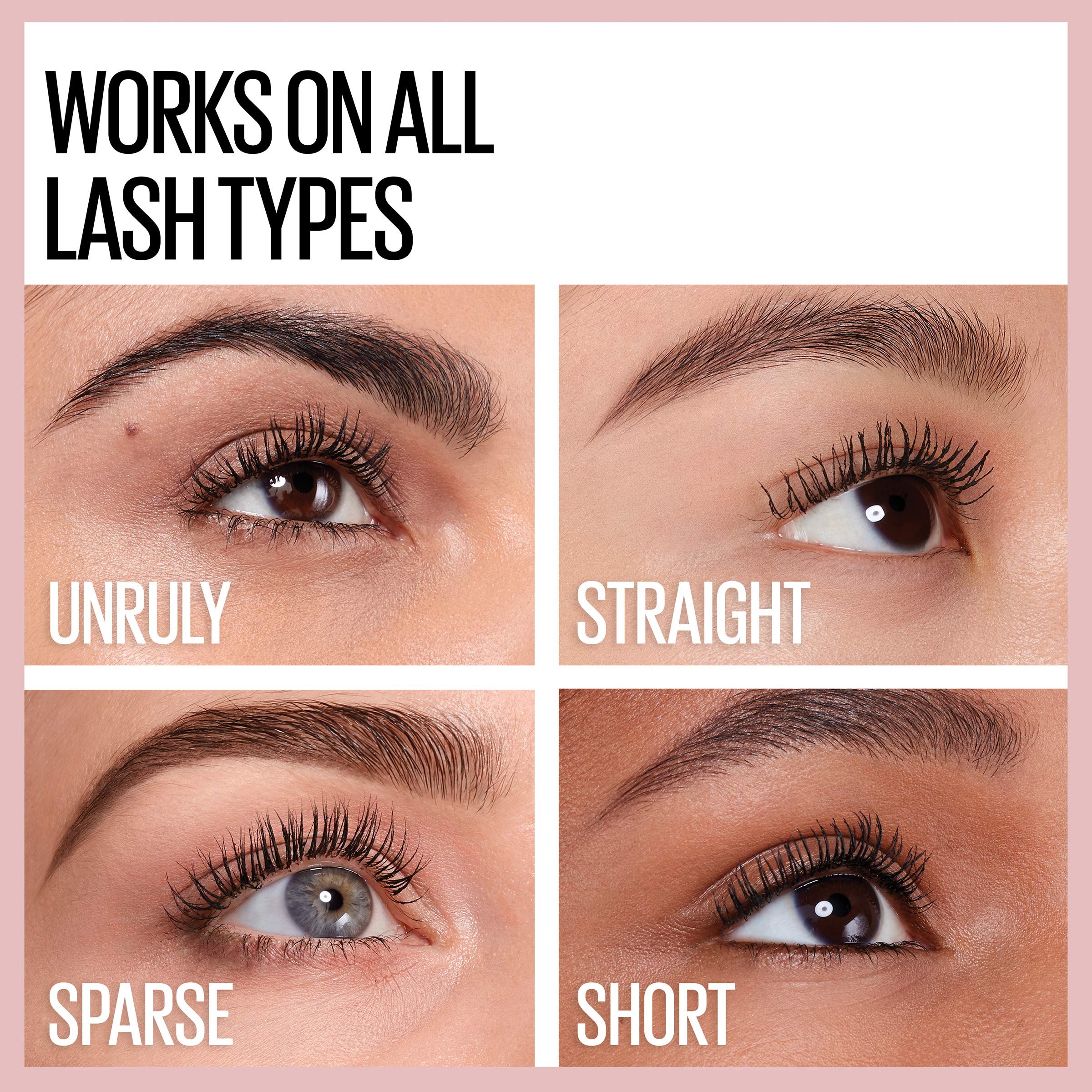 Foto 4 | Máscara Maybelline Lash Sensational Waterproof Muy Negra - Venta Internacional.