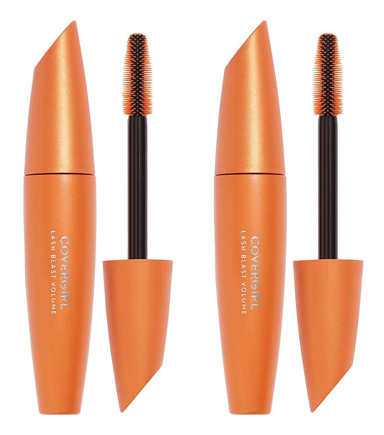 Máscara Covergirl Lash Blast, Voluminizadora, Negra, Paquete De 2 - Venta Internacional.