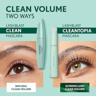 Foto 7 | Máscara Covergirl Lash Blast Clean Volume Vegan Pitch Black - Venta Internacional.