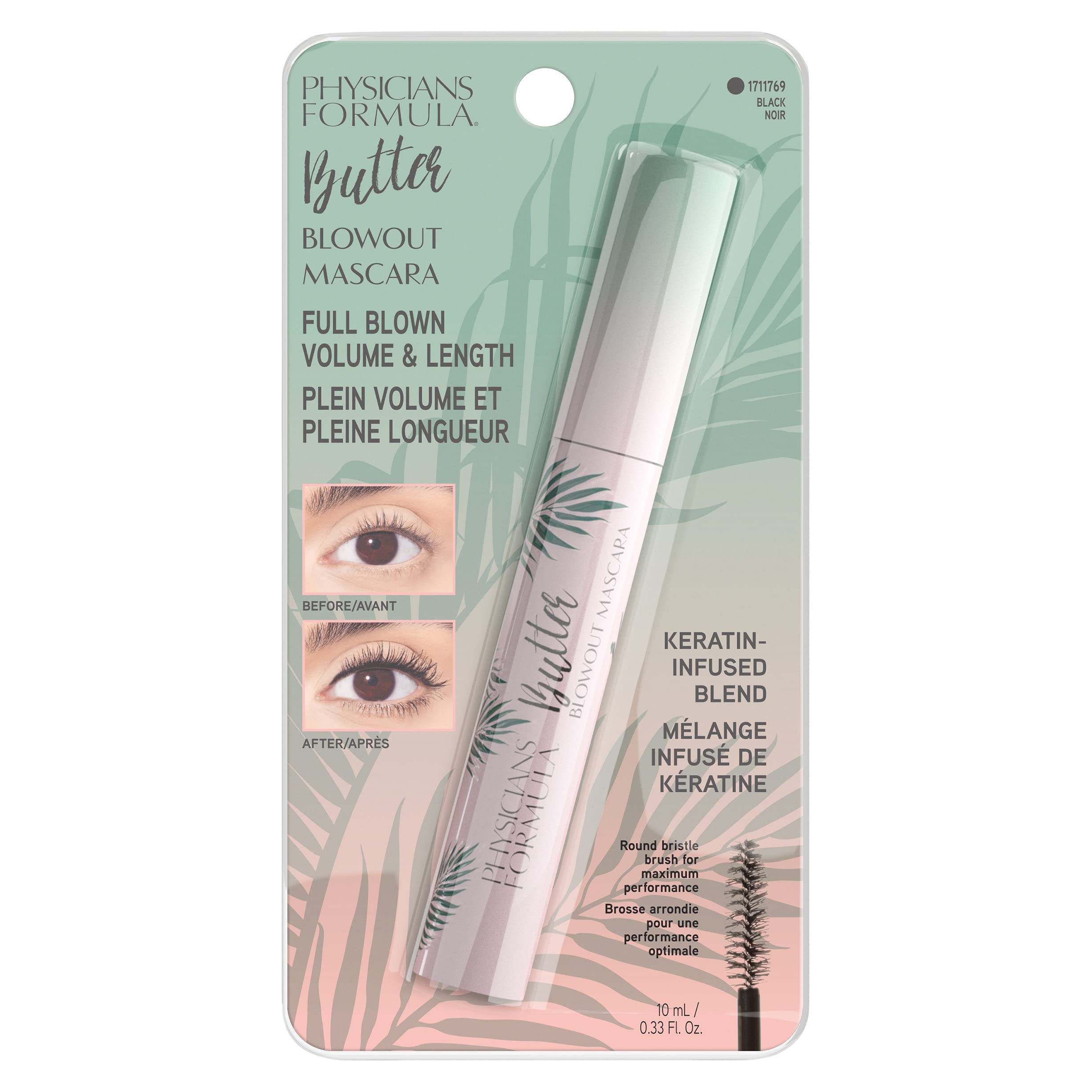 Foto 4 pulgar | Mascara Physicians Formula Butter Blowout Black Keratin - Venta Internacional.