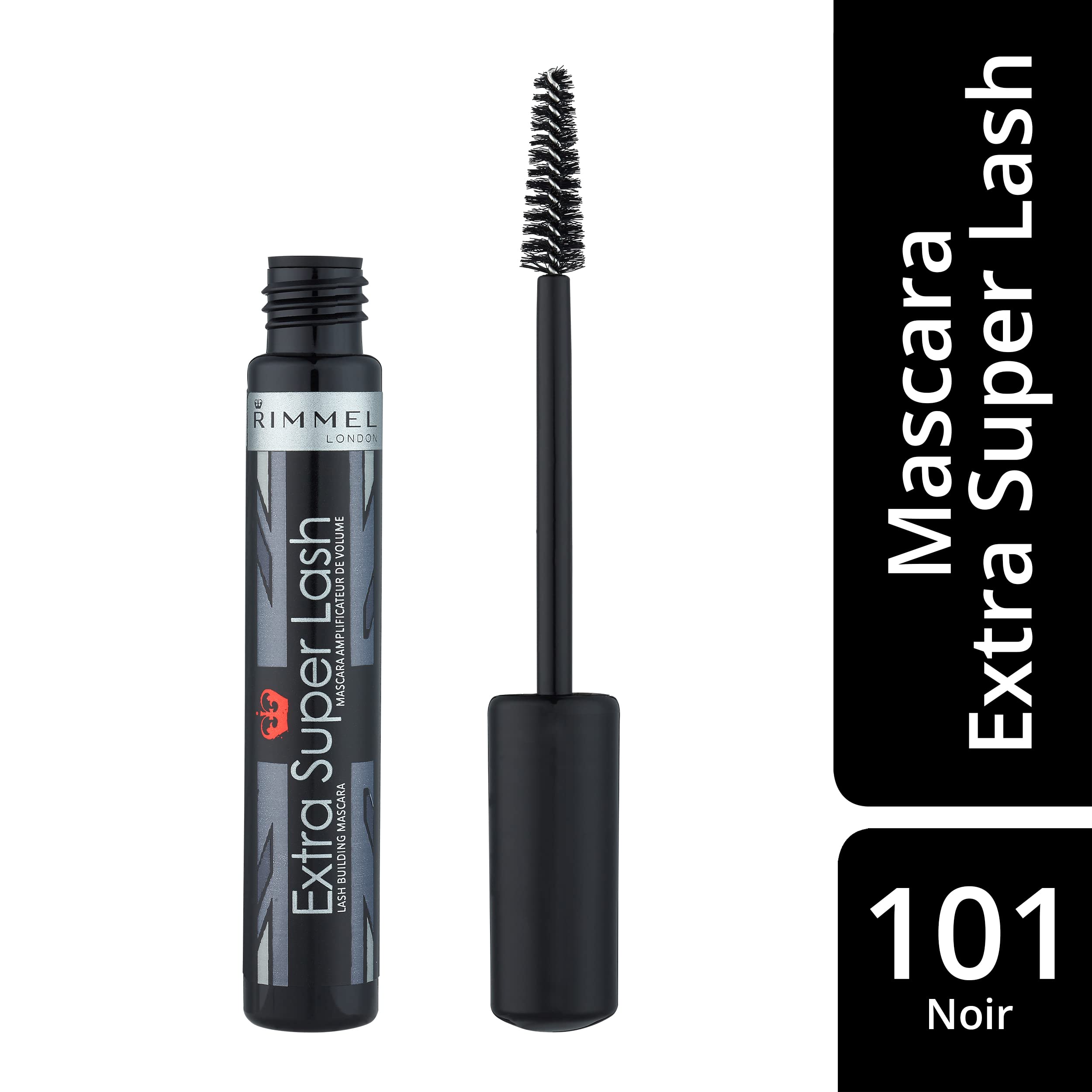 Foto 3 pulgar | Máscara Rimmel Extra Super Lash Negra, 8 Ml - Venta Internacional.