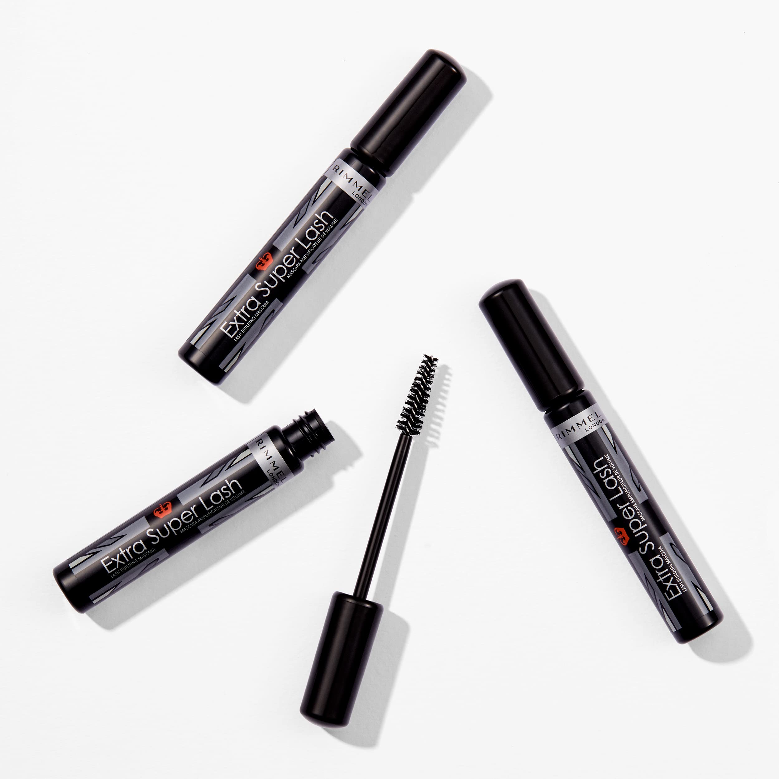 Foto 3 | Máscara Rimmel Extra Super Lash Negra, 8 Ml - Venta Internacional.