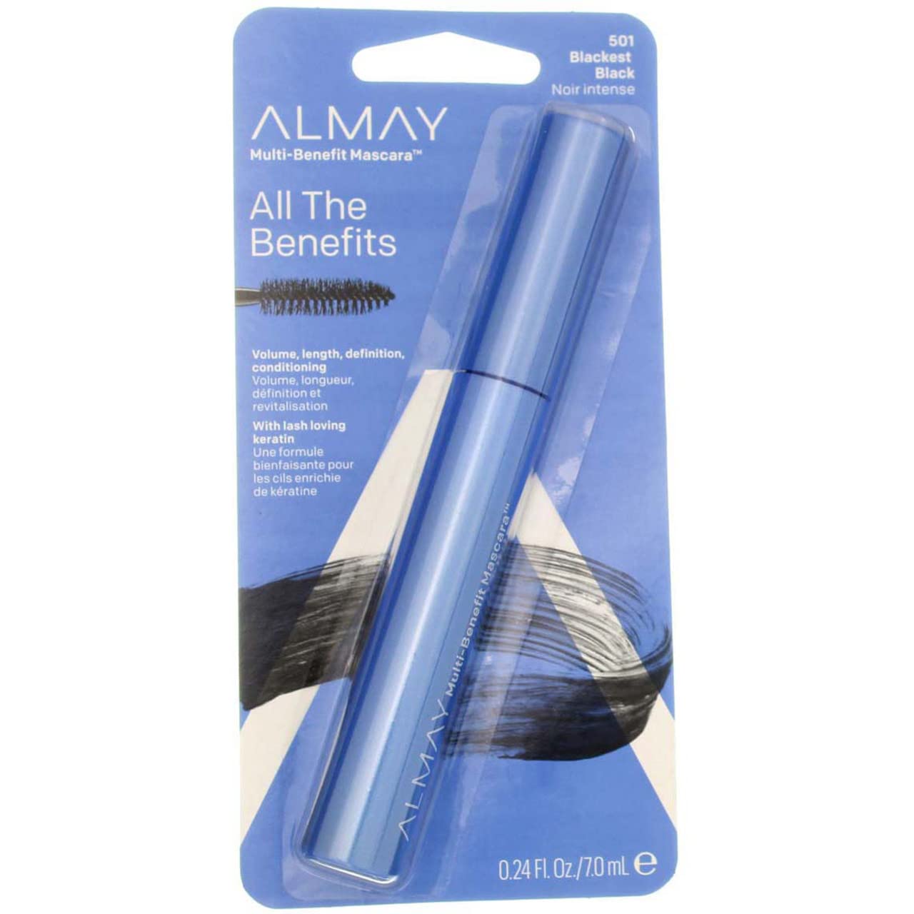 Máscara Almay Volume Length Definition 501 Blackest Black - Venta Internacional.