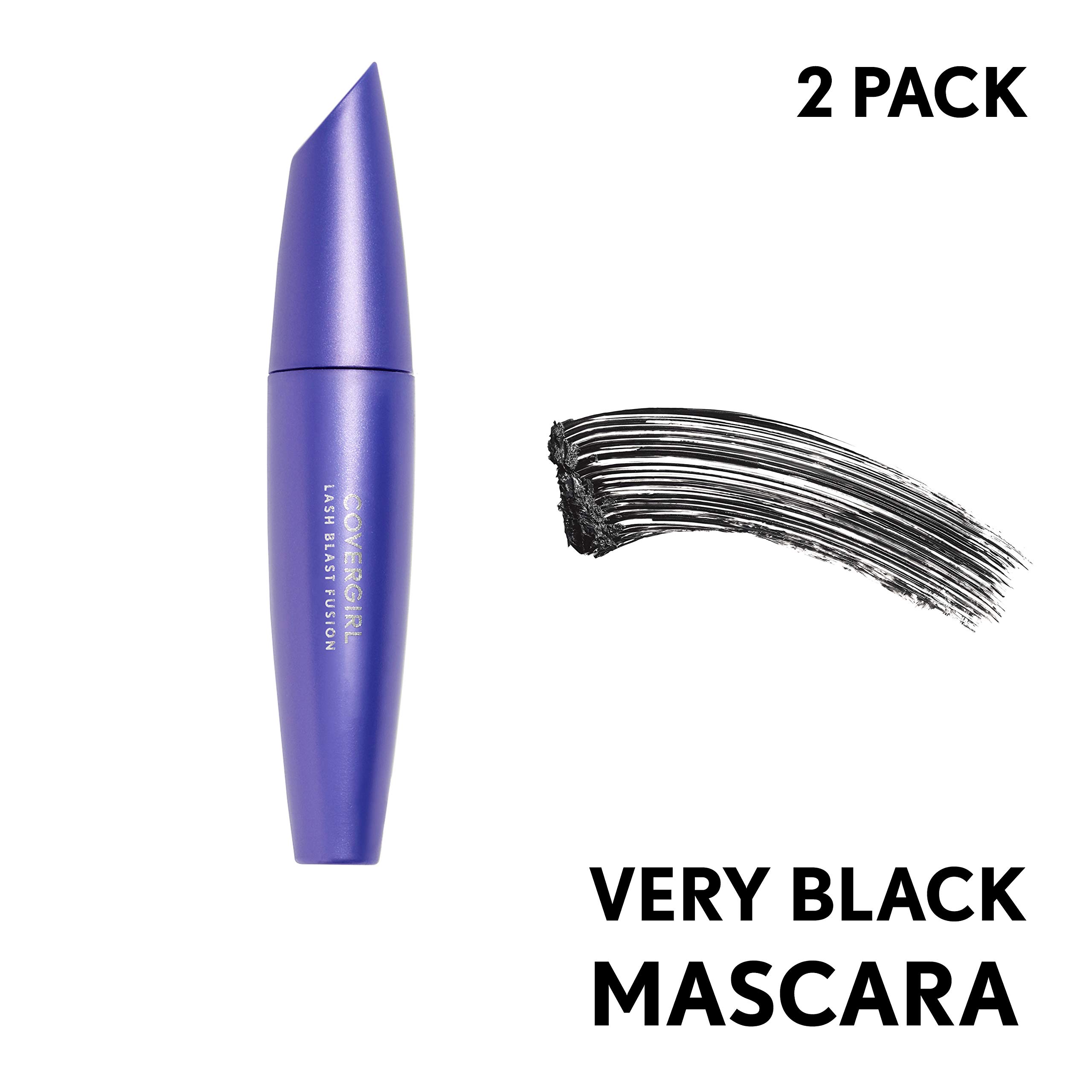 Foto 3 pulgar | Máscara Covergirl Lashblast Fusion Very Black, 2 Unidades - Venta Internacional.