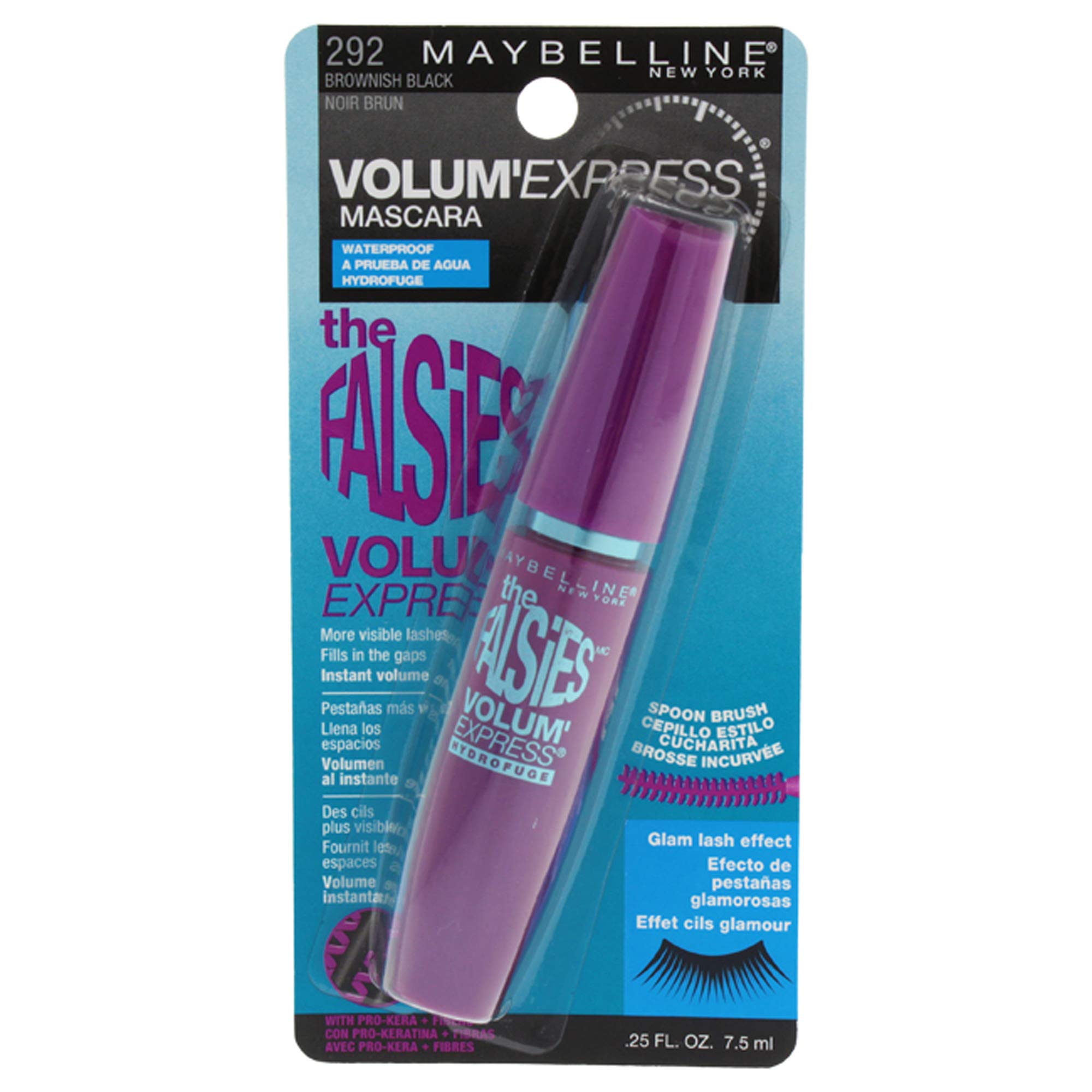 Máscara Maybelline Volum' Express The Falsies Waterproof - Venta Internacional.