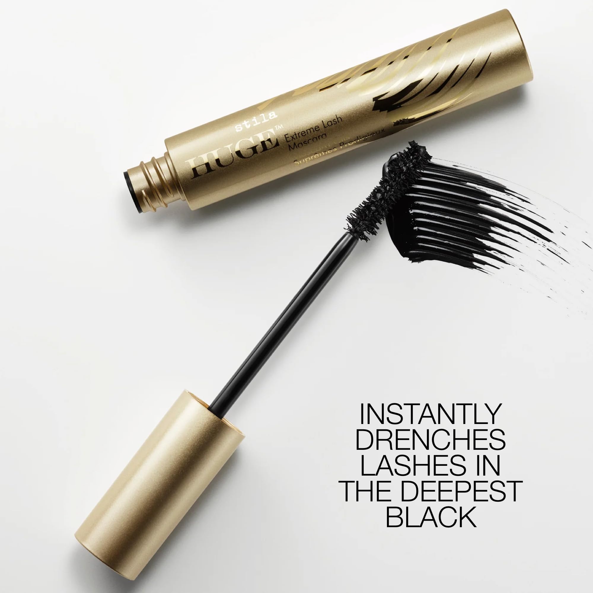 Foto 5 pulgar | Máscara Stila Huge Extreme Lash Intense Black 13 Ml - Venta Internacional.