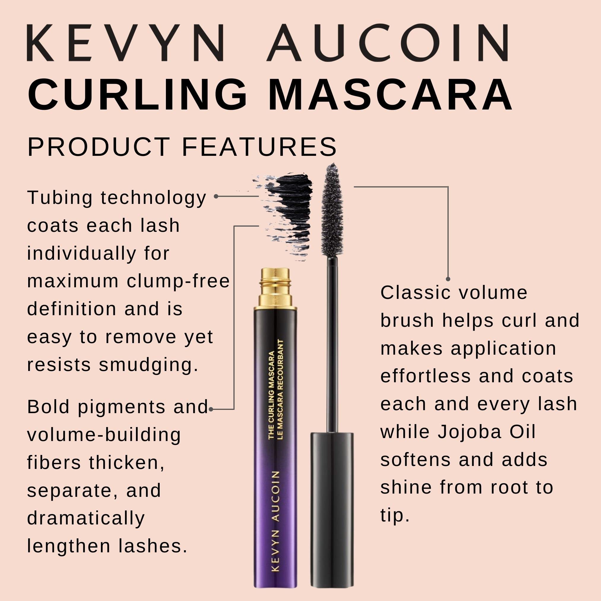 Foto 5 pulgar | Máscara Kevyn Aucoin The Curling Black Volume 5g - Venta Internacional.