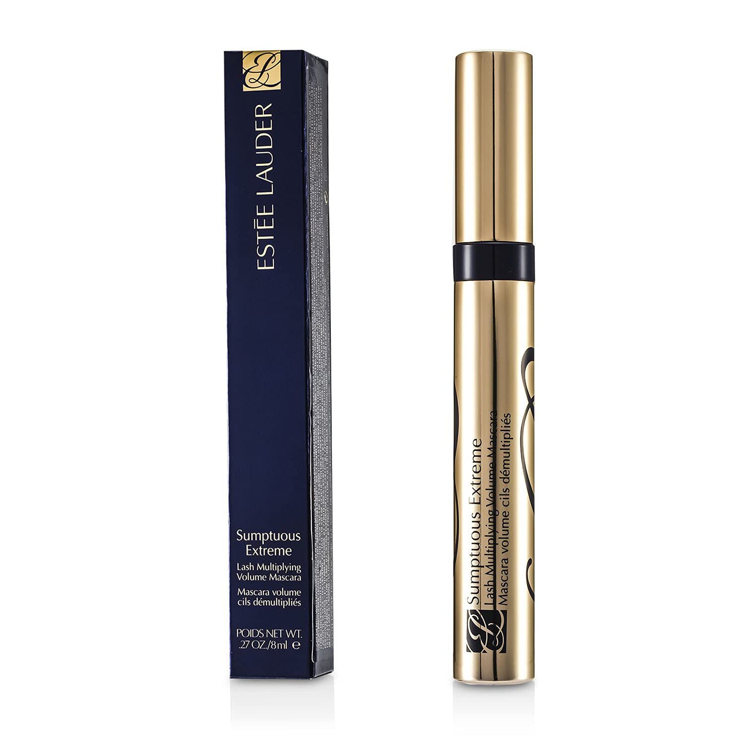 Máscara Estee Lauder Sunptuous Extreme Lash Volume #01 Black - Venta Internacional.