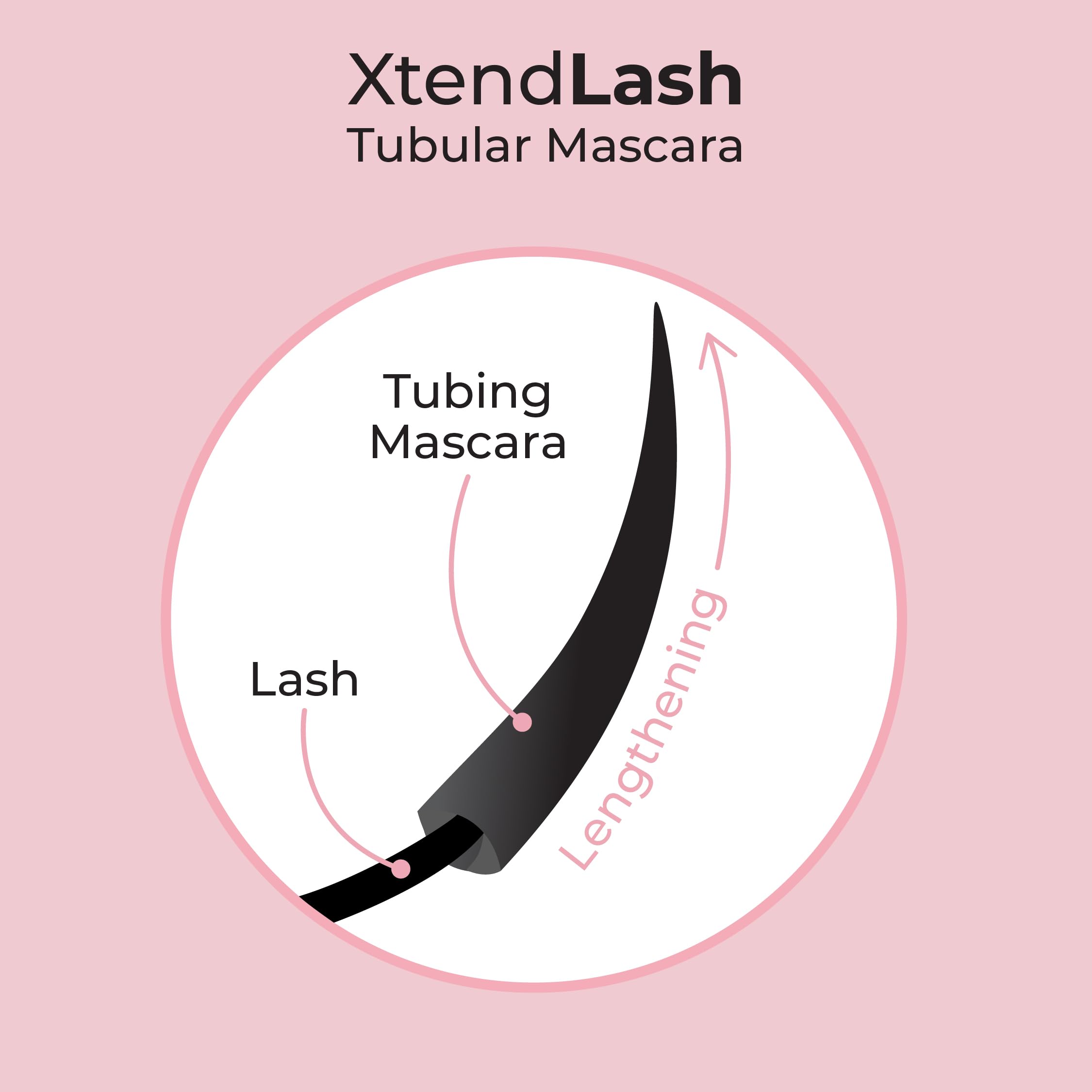 Foto 7 pulgar | Máscara Mcobeauty Xtendlash Tubular, Alargadora, Vegana, Negra - Venta Internacional.