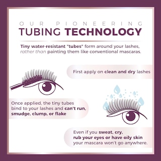 Foto 7 | Máscara Blinc Tubing Negra De 9 Ml Resistente Al Agua Para Ojos Sensibles - Venta Internacional.