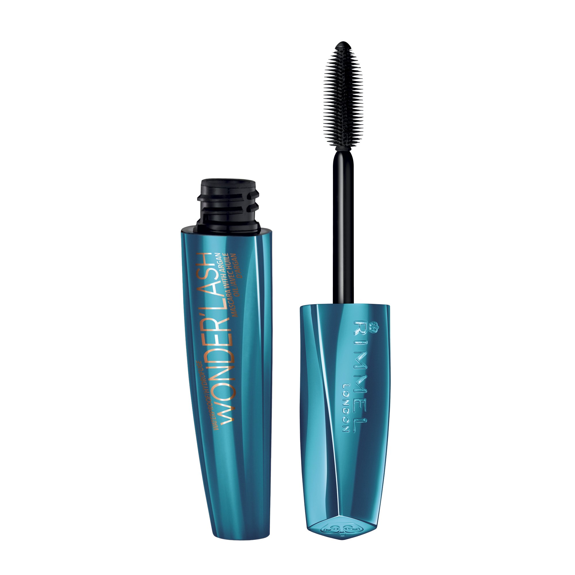 Foto 2 pulgar | Máscara Rimmel London Wonder'lash Waterproof 001 Negra, 6 Ml - Venta Internacional.