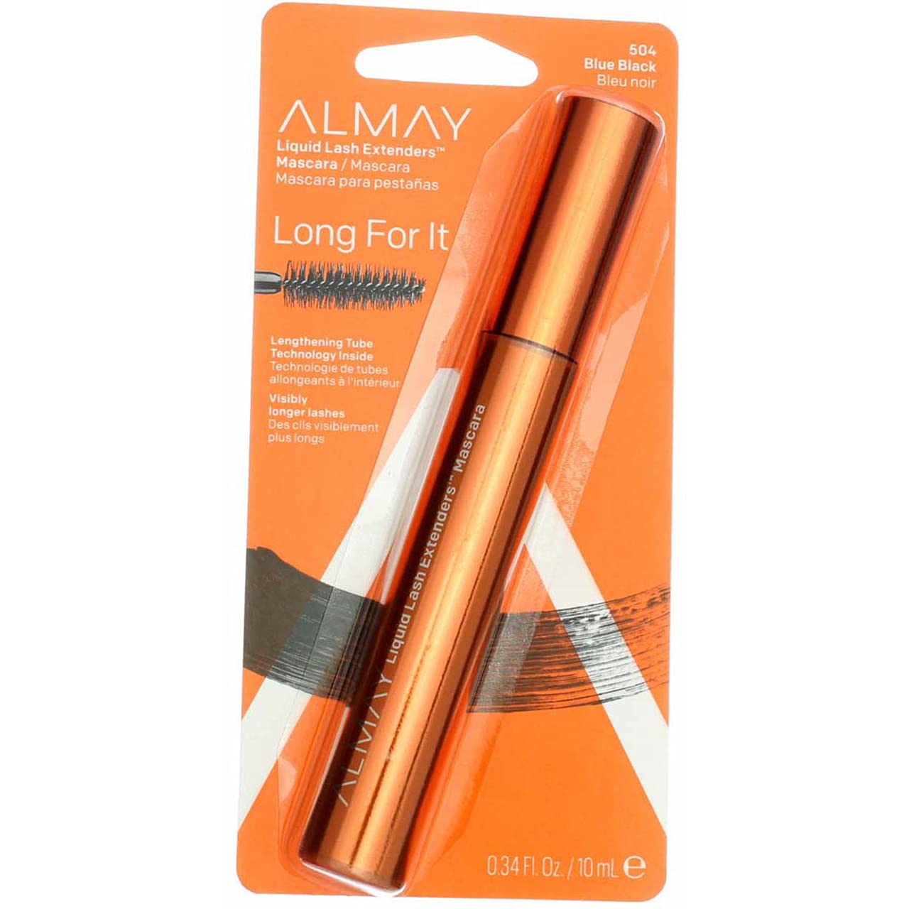 Foto 2 pulgar | Extensores De Pestañas Líquidos Almay De Mascara, Azul Y Negro, 10 Ml - Venta Internacional.