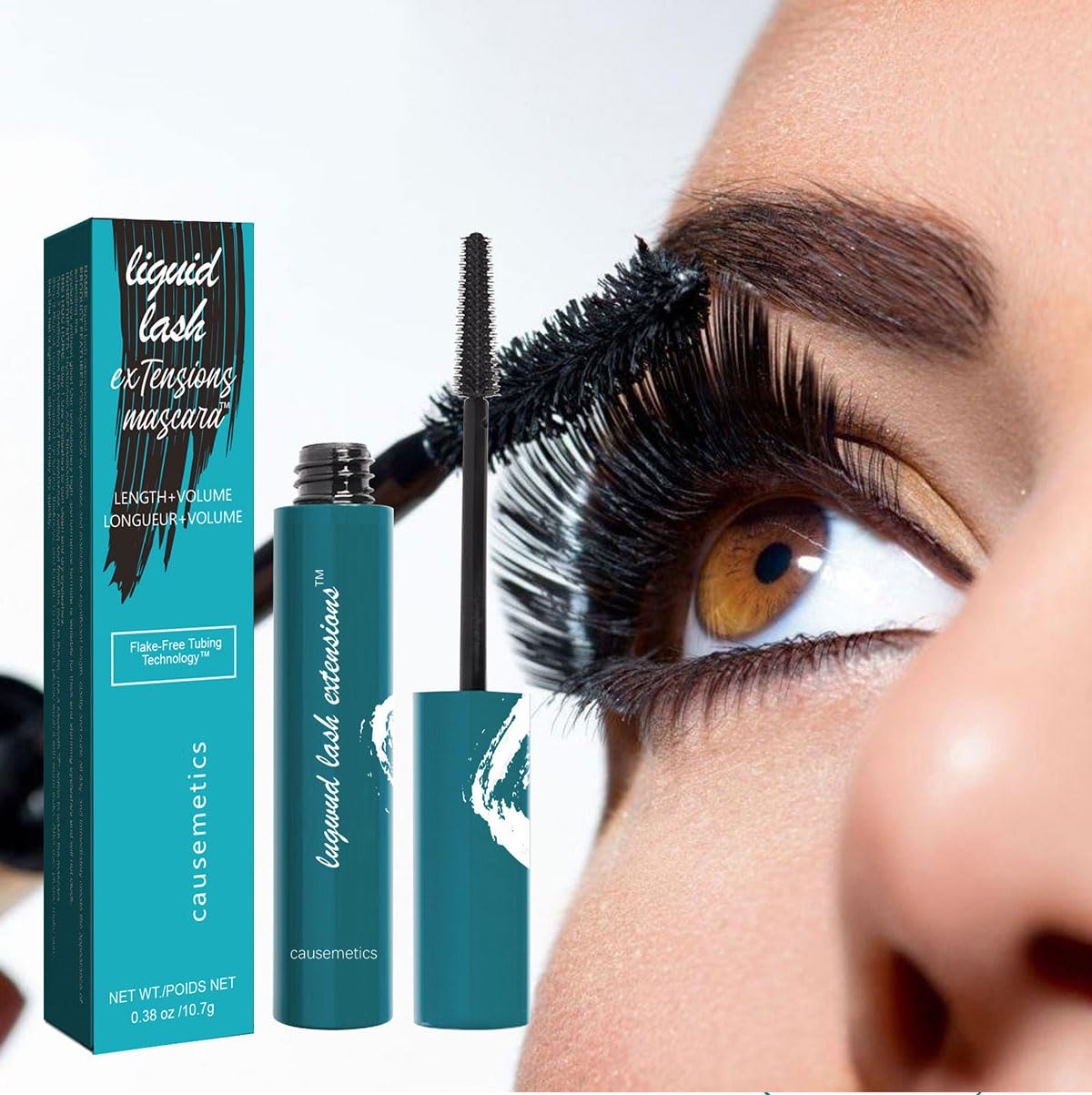 Foto 5 pulgar | Máscara Causemetics Liquid Lash Extensions Rich Black 11 Ml - Venta Internacional.