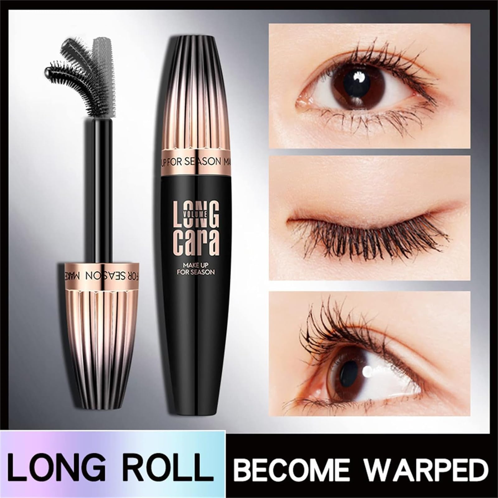 Foto 5 pulgar | Máscara My Amazing Lashes Waterproof Volume Black, Paquete De 2 - Venta Internacional.