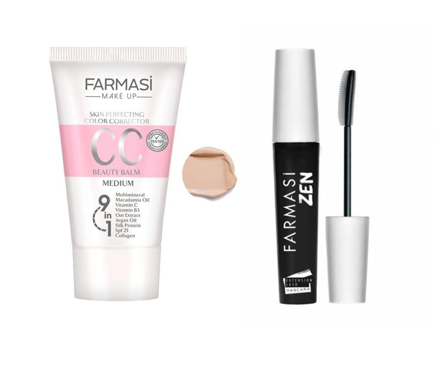 Foto 2 pulgar | Crema De Maquillaje Cc Farmasi Pure Natural Con Acabado Impecable, 50 Ml - Venta Internacional.