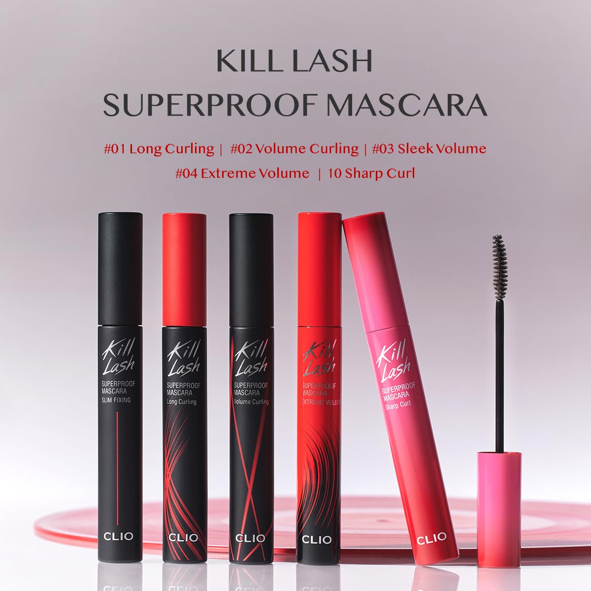 Foto 3 pulgar | Máscara Clio Kill Lash Superproof (02 Volume Curling Black) - Venta Internacional.