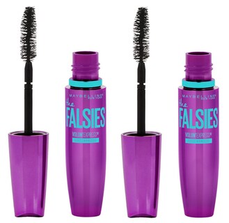 Foto 1 | Máscara Maybelline Volum' Express Falsies Impermeables, Paquete De 2 - Venta Internacional.