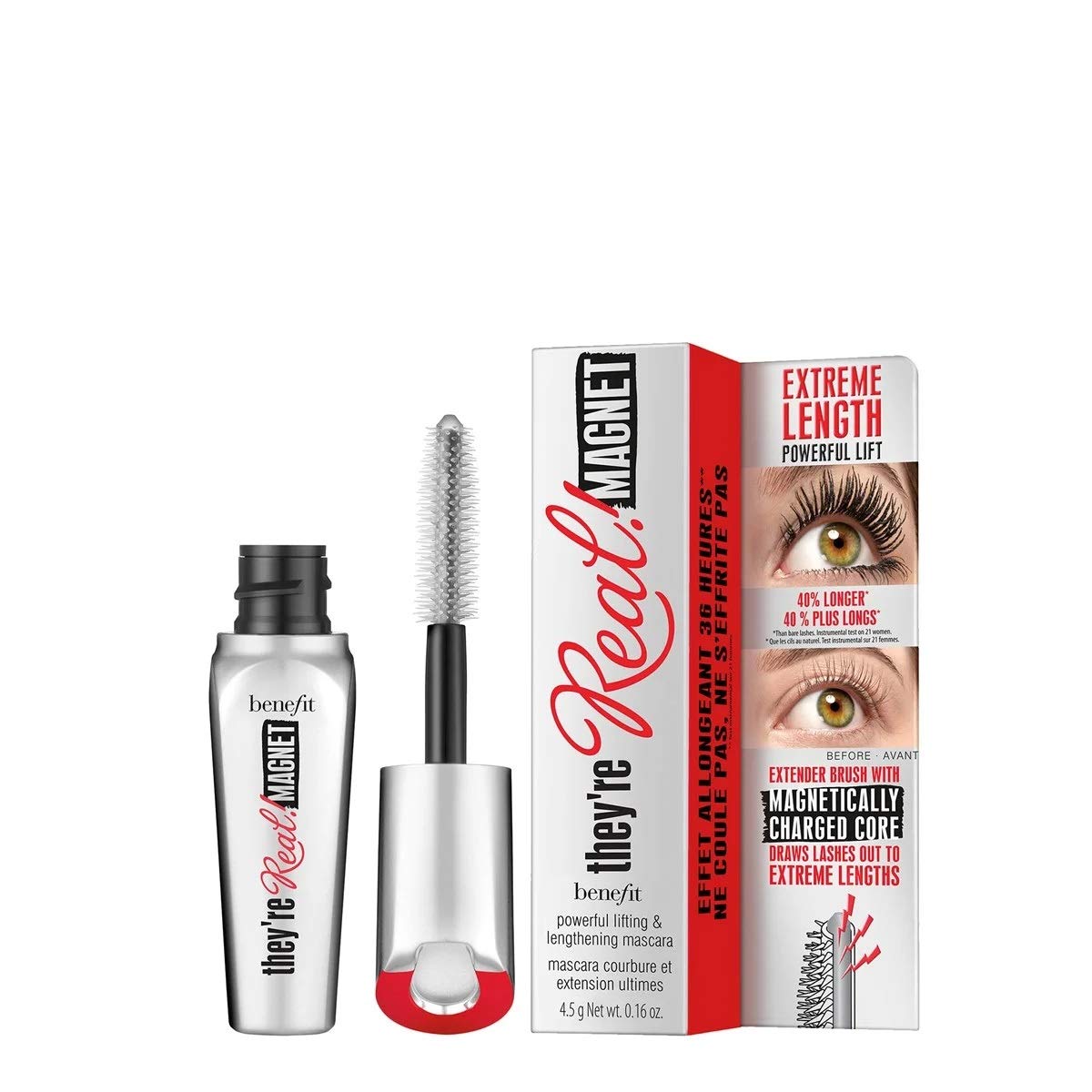 Mascara Benefit Cosmetics ¡son Reales! Magnet Mini, Negro - Venta Internacional. $935