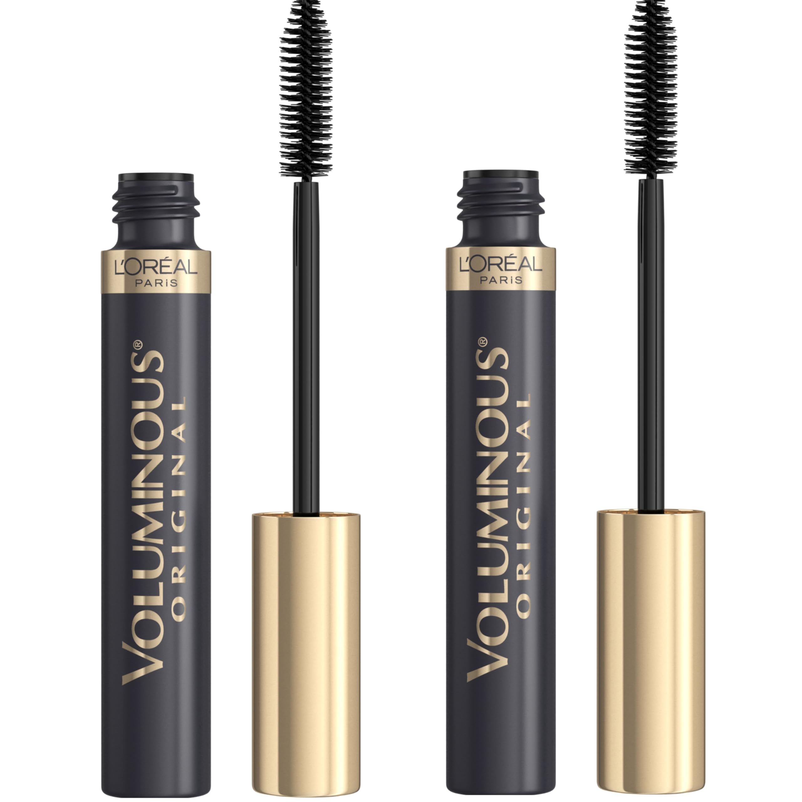 Máscara L'oréal Paris Voluminous Original Blackest Black 8mlx2 - Venta Internacional.