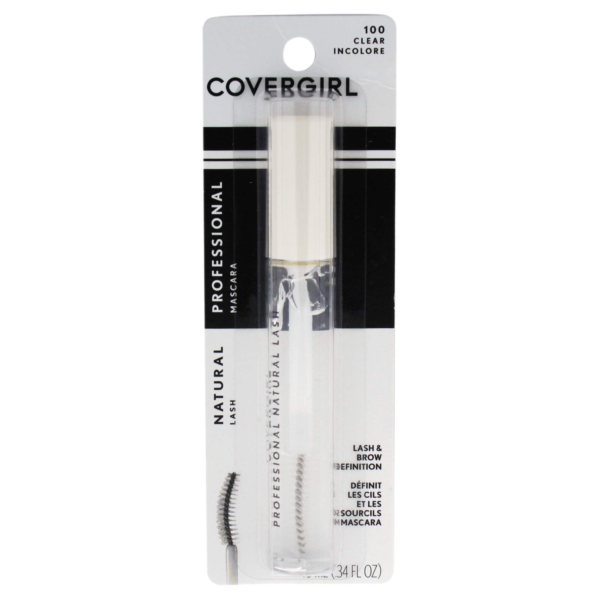 Foto 2 pulgar | Máscara Covergirl Professional Natural Lash Clear, 10 Ml - Venta Internacional.