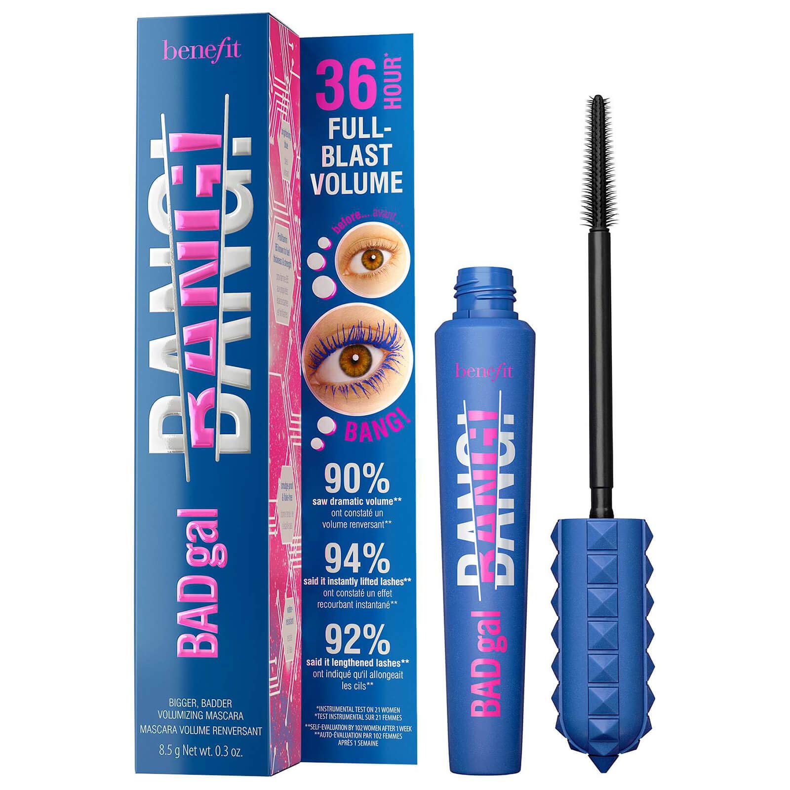 Máscara Benefit Cosmetics Badgal Bang! Azul Voluminizador, 8,5 G - Venta Internacional.