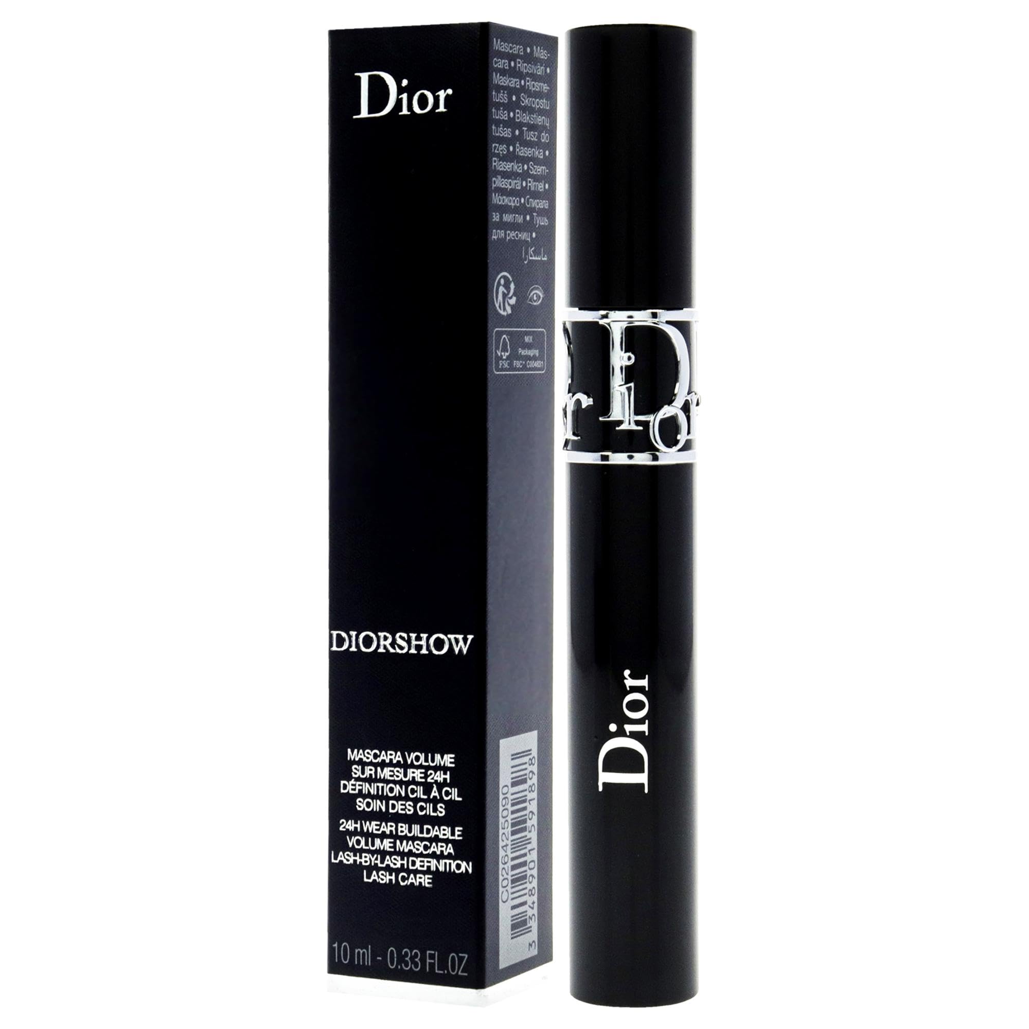 Foto 5 pulgar | Máscara Dior Diorshow Black (#090) 10 ml para Intensificar las Pestañas - Venta Internacional