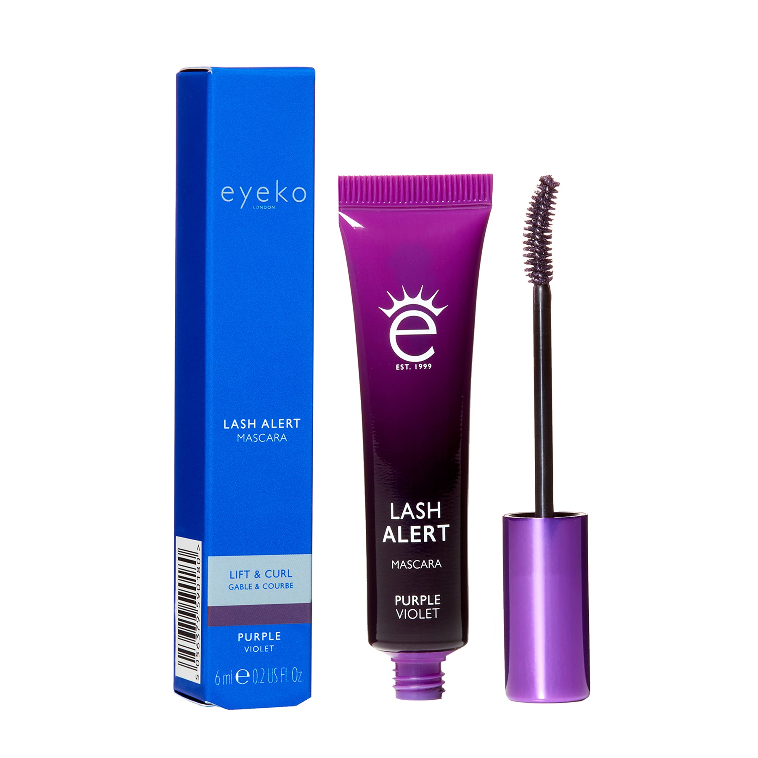 Foto 8 pulgar | Máscara Eyeko Lash Alert Purple Lift & Curl, 8 Ml, Cafeína Y Biotina - Venta Internacional.