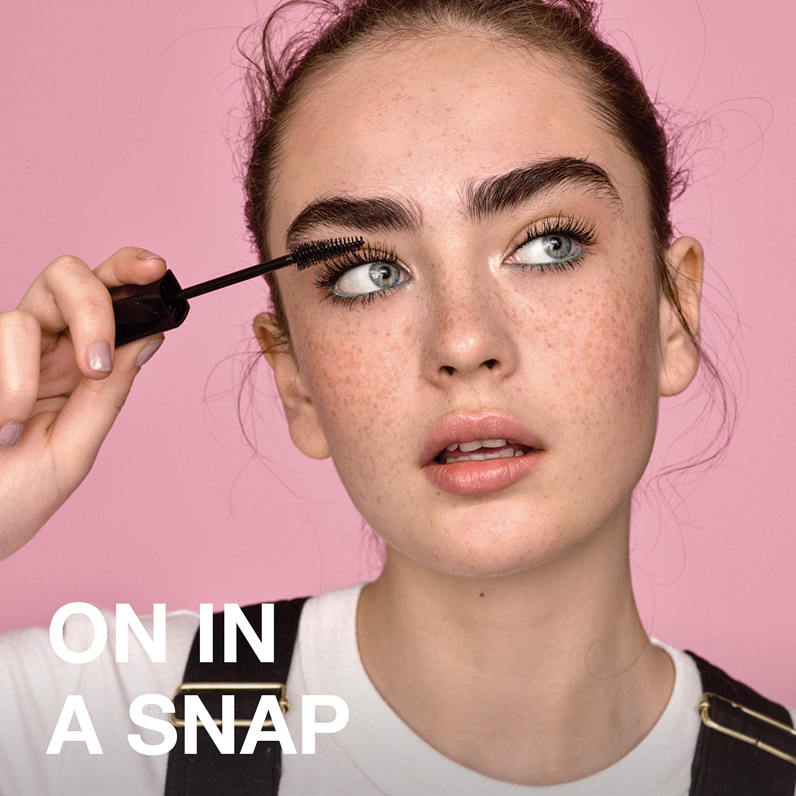 Foto 6 | Máscara Maybelline New York Snapscara, Lavable, Color Negro Intenso, X2 - Venta Internacional.