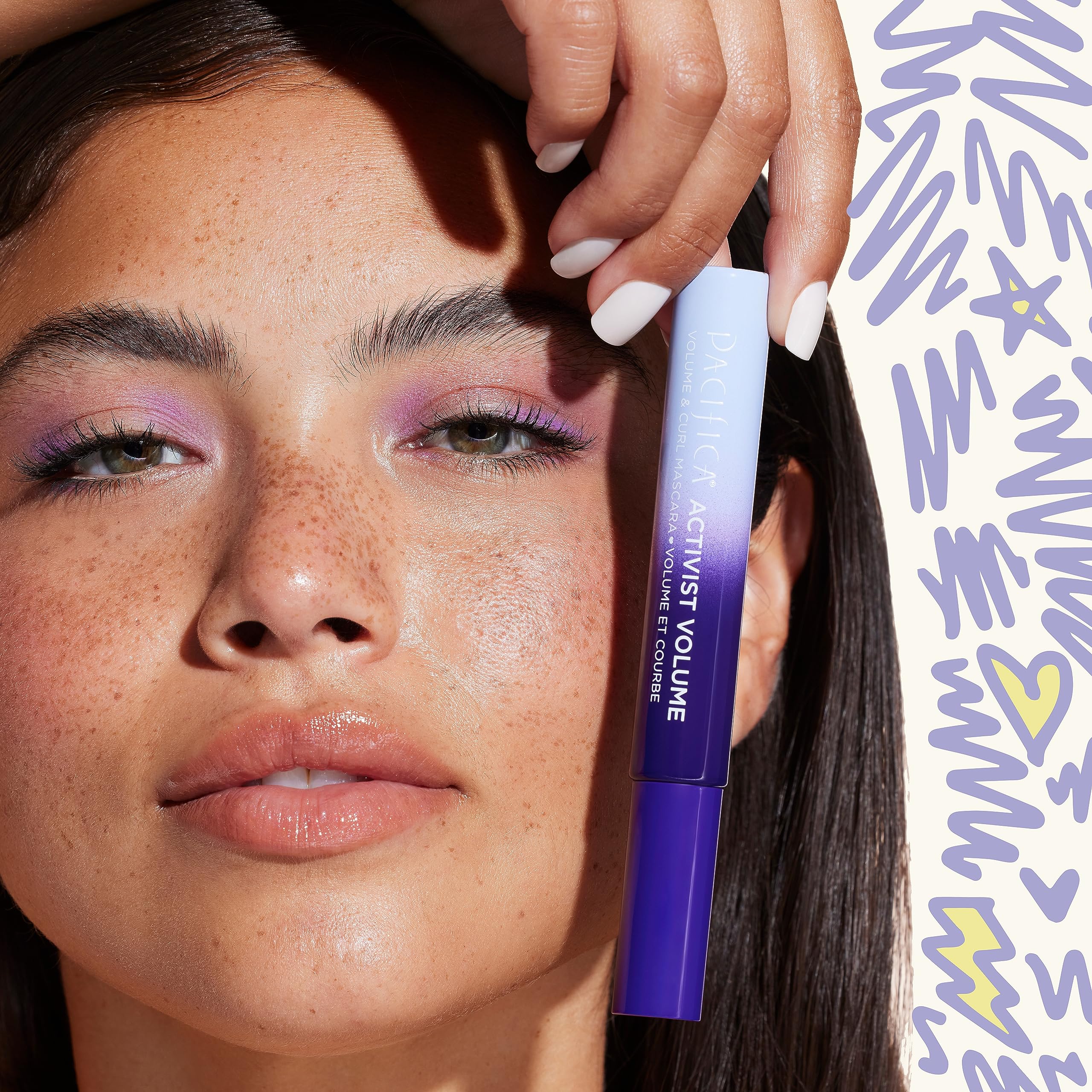 Foto 3 pulgar | Mascara Pacifica Beauty Activista Curling Black Vegan - Venta Internacional.