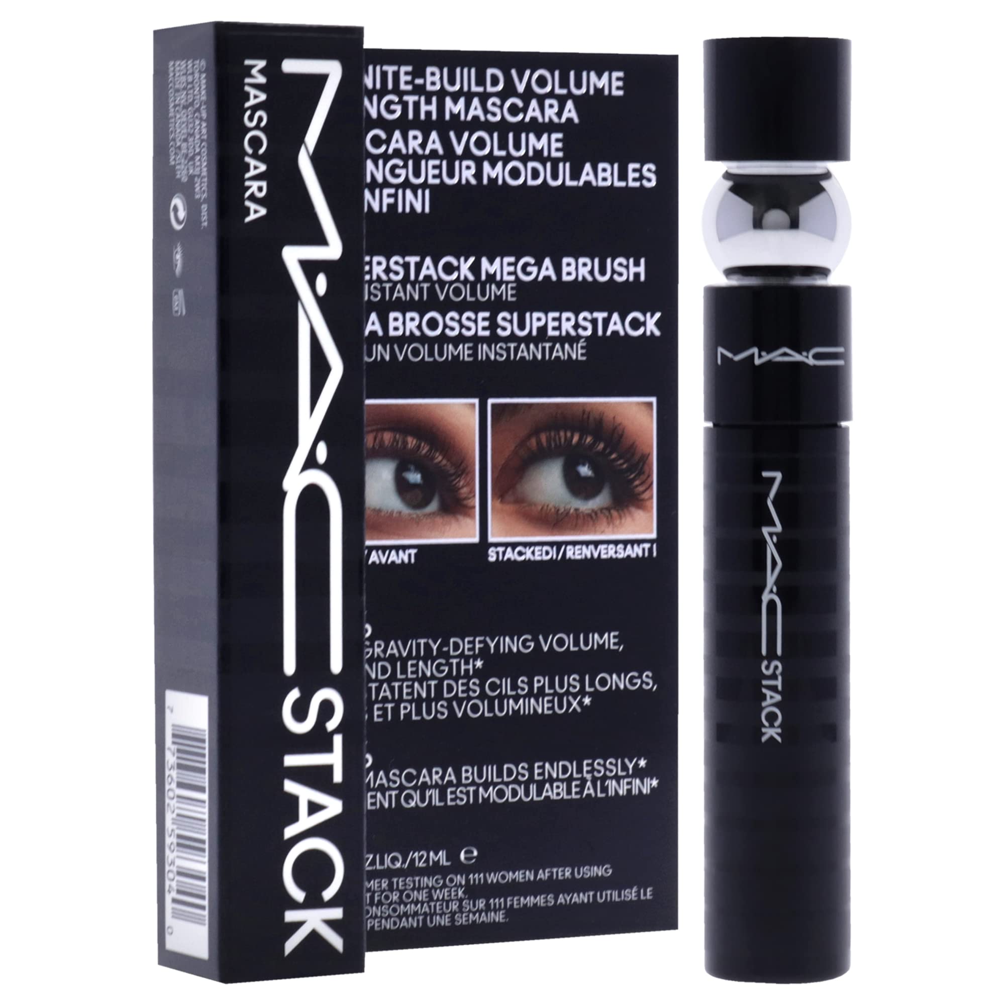 Foto 4 pulgar | Mascara Mac Stack Superstack Macro Brush, 12 Ml, Para Mujer - Venta Internacional.
