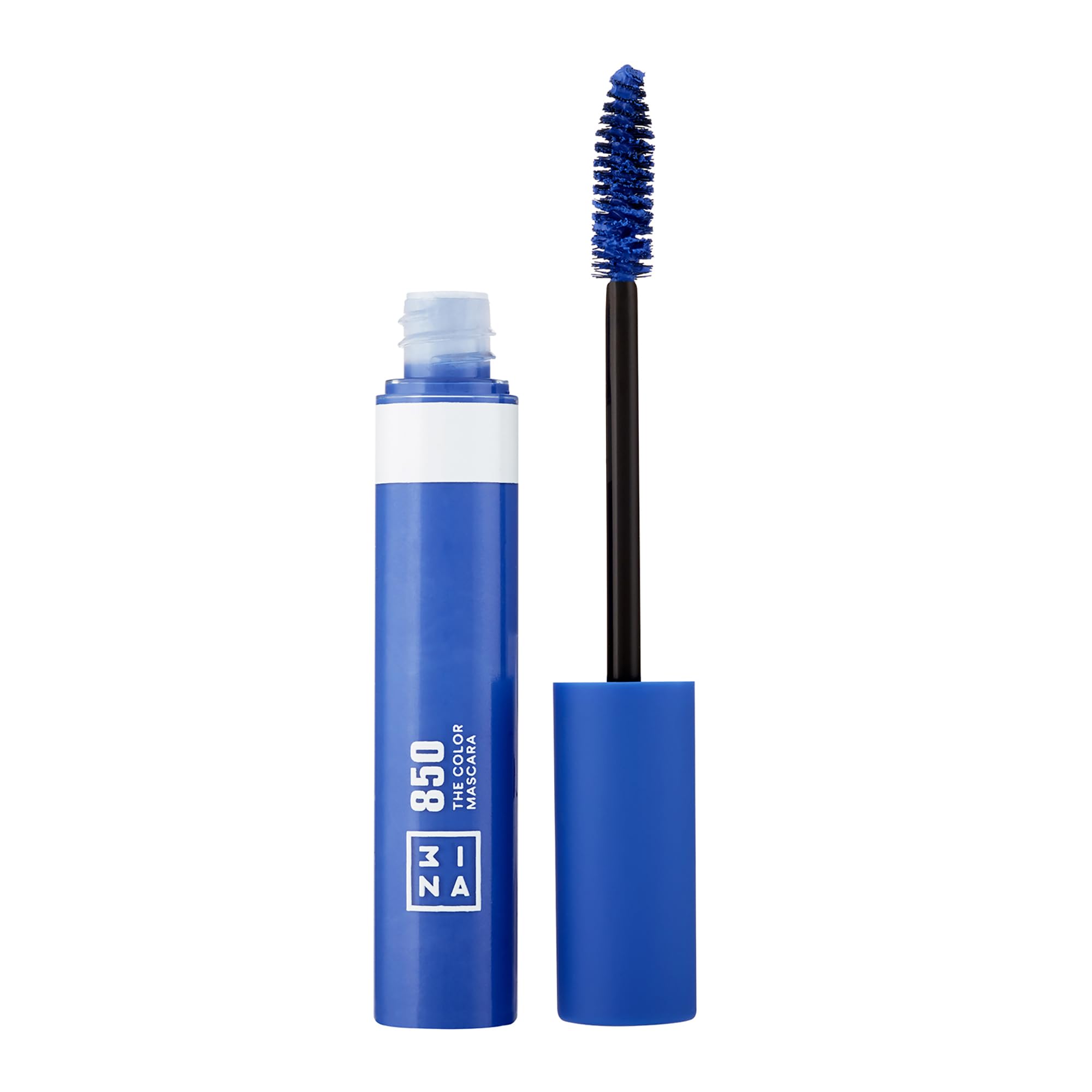 Máscara 3ina The Color 850 Blue, Voluminizadora, Lavable, 14 Ml - Venta Internacional. $771