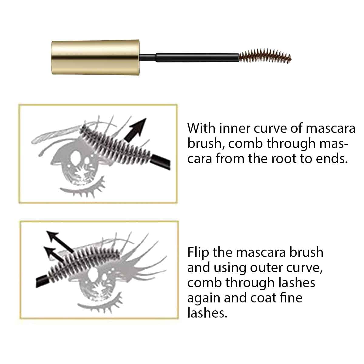 Foto 6 pulgar | Máscara Heroine Make Kissme Long Up Brown Waterproof Wp 02 - Venta Internacional.