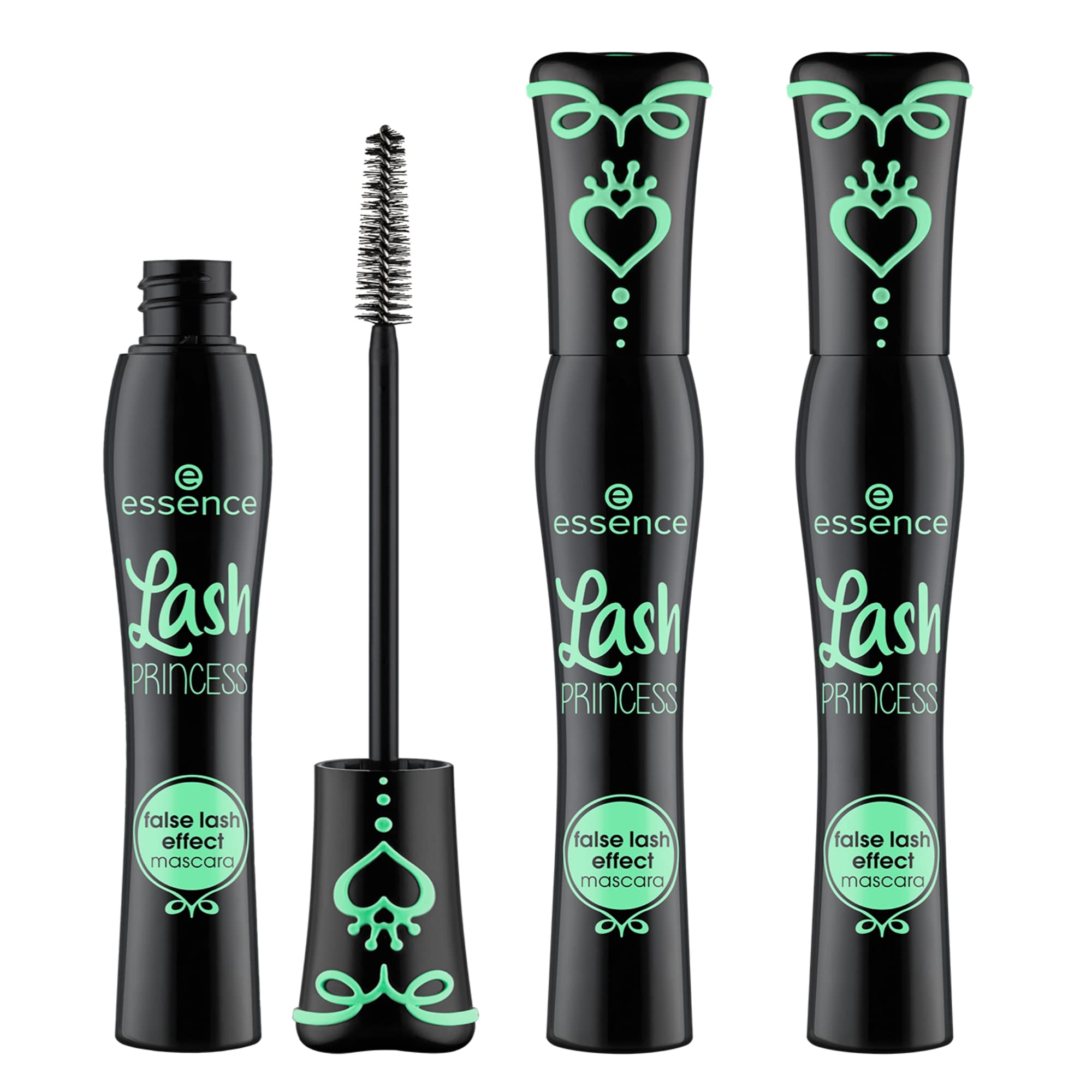 Foto 2 pulgar | Mascara Essence Lash Princess Con Efecto De Pestañas Postizas, Paquete De 3 - Venta Internacional.