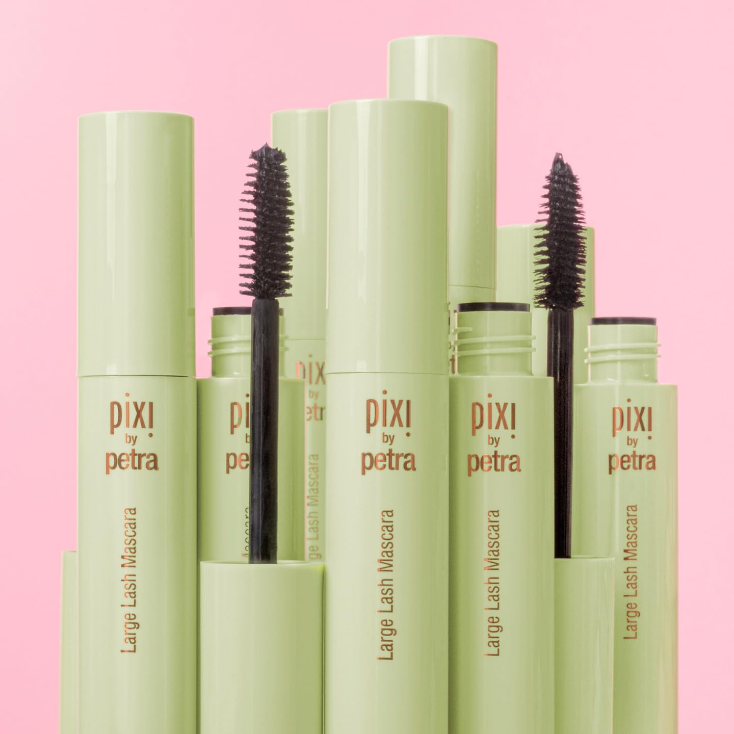 Foto 5 pulgar | Máscara Pixi Large Lash No. 2, La Mejor Voluminizadora De Color Marrón - Venta Internacional.