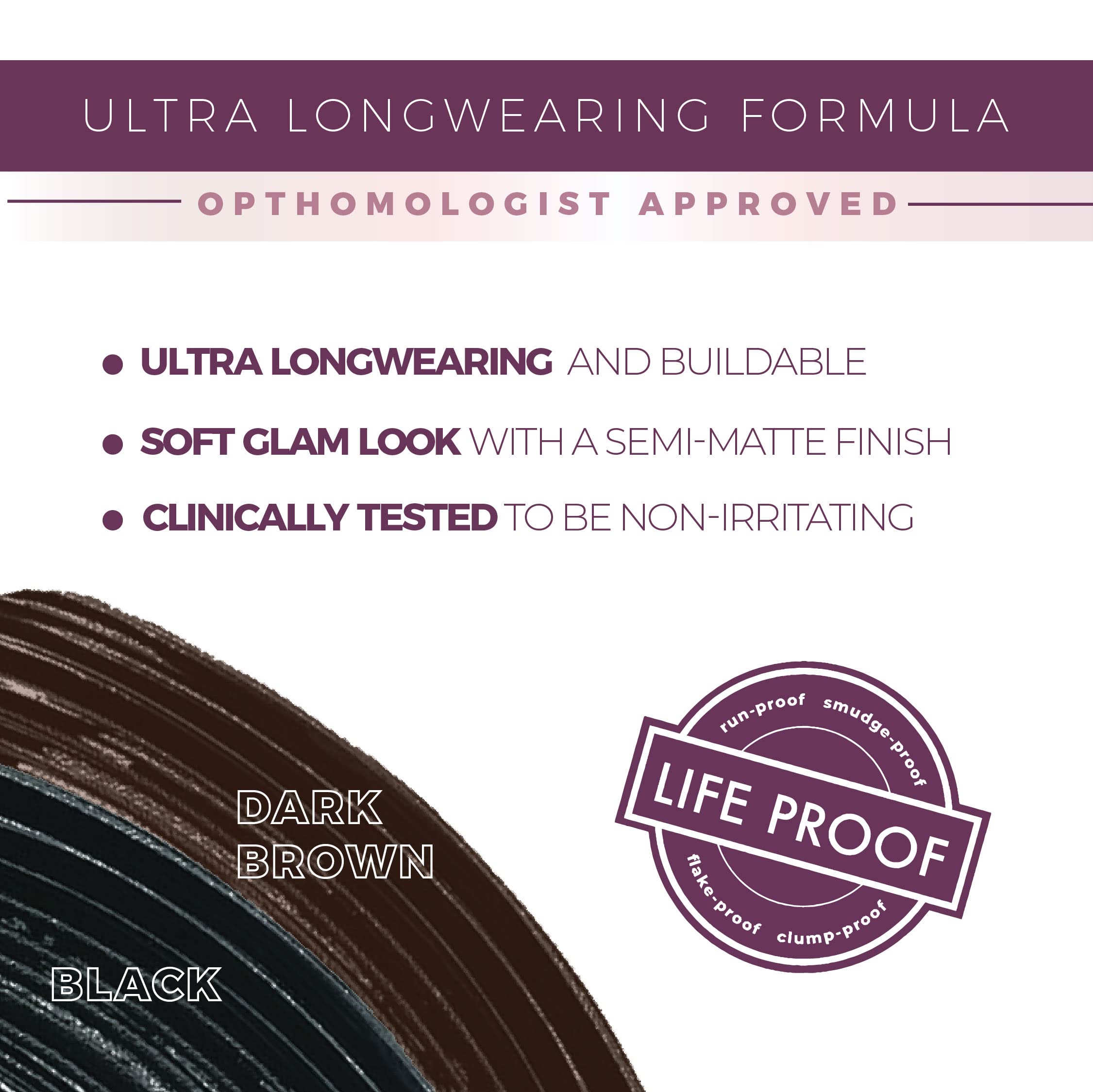 Foto 5 pulgar | Tubo Amplificado Para Máscara Blinc, Ultralarga, 9 Ml, Marrón Oscuro - Venta Internacional.